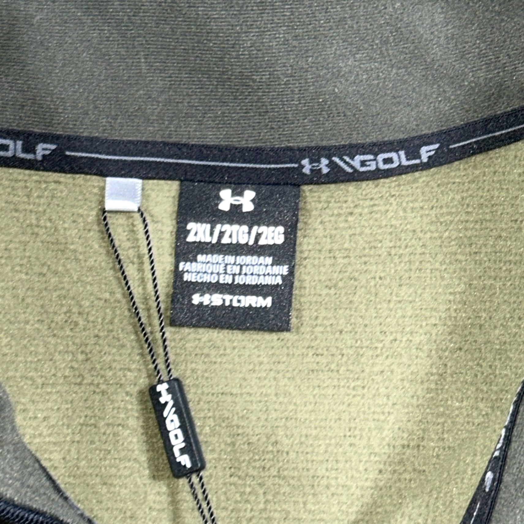 Under Armour Under Armour Golf Sweater Mens XXL UA Storm Sweaterfleece 1/4 Zip Golf Loose Size US XXL / EU 58 / 5 - 6 Thumbnail