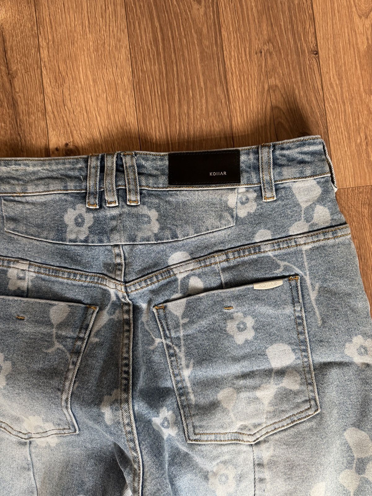 Kollar Clothing Kollar Clothing Sample Floral Denim Size US 32 / EU 48 - 5 Thumbnail