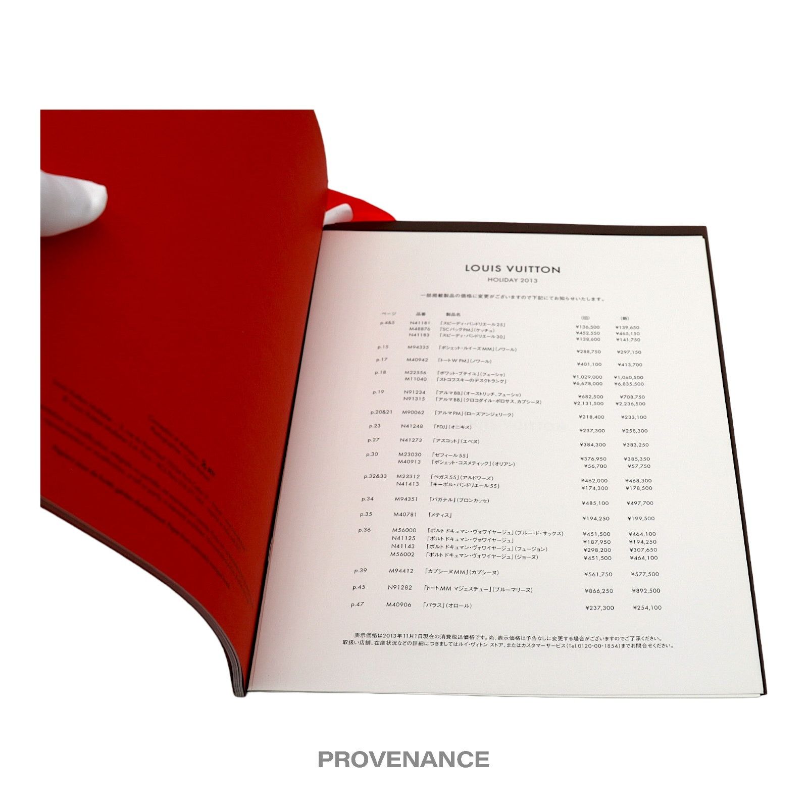 Louis Vuitton 🔴 Louis Vuitton Catalogue Book - 2013 Size ONE SIZE - 9 Thumbnail