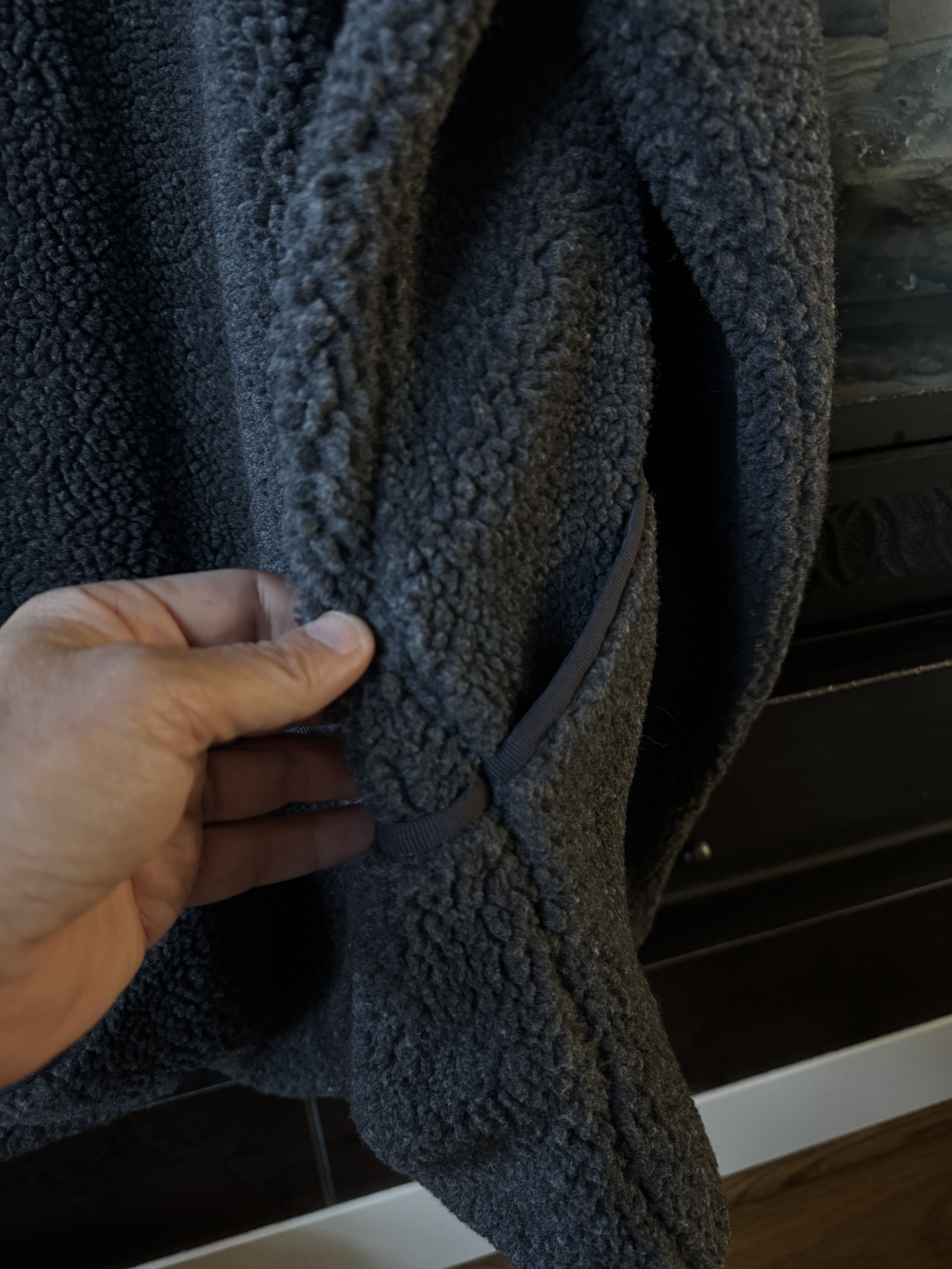 Folk Folk Luxury Grey Fleece Zip Jacket. Size (6) Fits US XL Size US XL / EU 56 / 4 - 14 Thumbnail