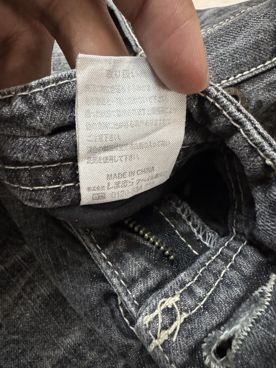 Japanese Brand SICK 90s Style Japanese Avail Jean Sand Washed Stretchmark Size US 28 / EU 44 - 11 Thumbnail