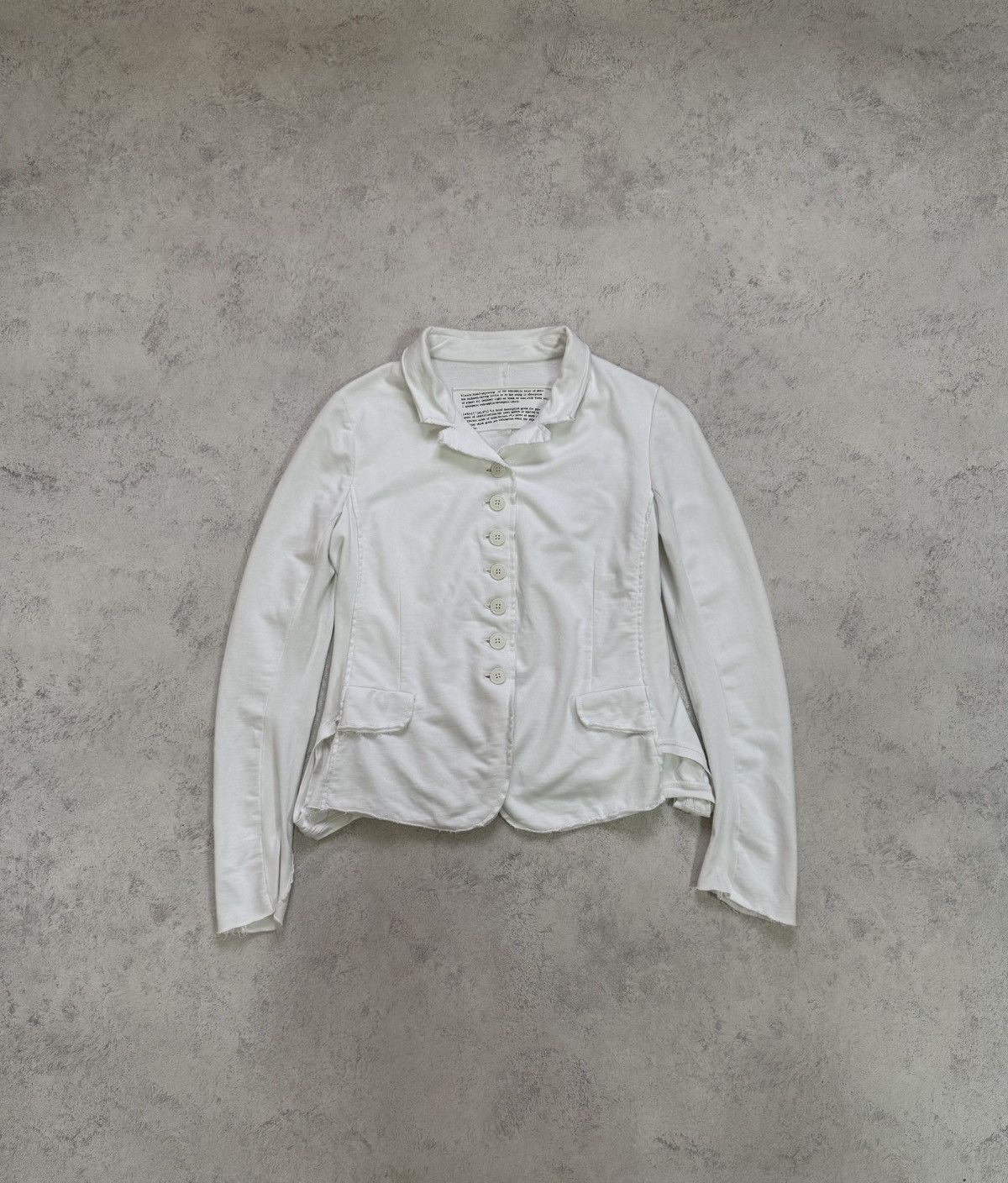 Rundholz Rundholz Black Label White Avant Garde Blazer Jacket Size M Size M / US 6-8 / IT 42-44 - 11 Thumbnail