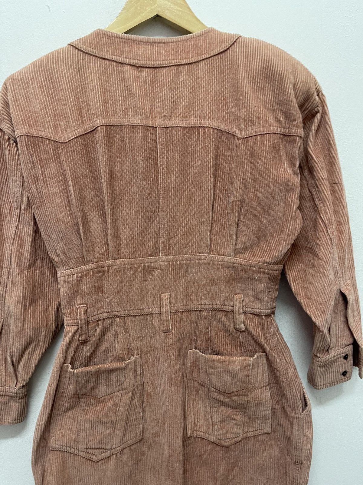 Fendi Vintage FENDI Dress Corduroy Made in Italy Size S / US 4 / IT 40 - 3 Thumbnail