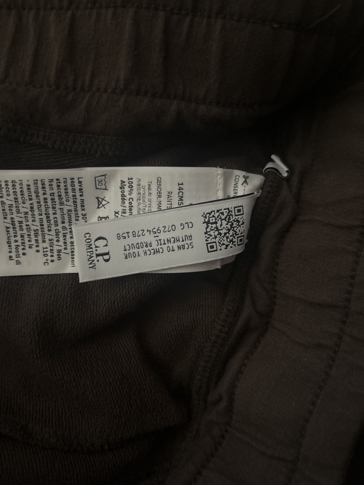C.P. Company C.P. Company Stone Island Jogger Sweatpants Brown Drawstring Size US 30 / EU 46 - 9 Thumbnail