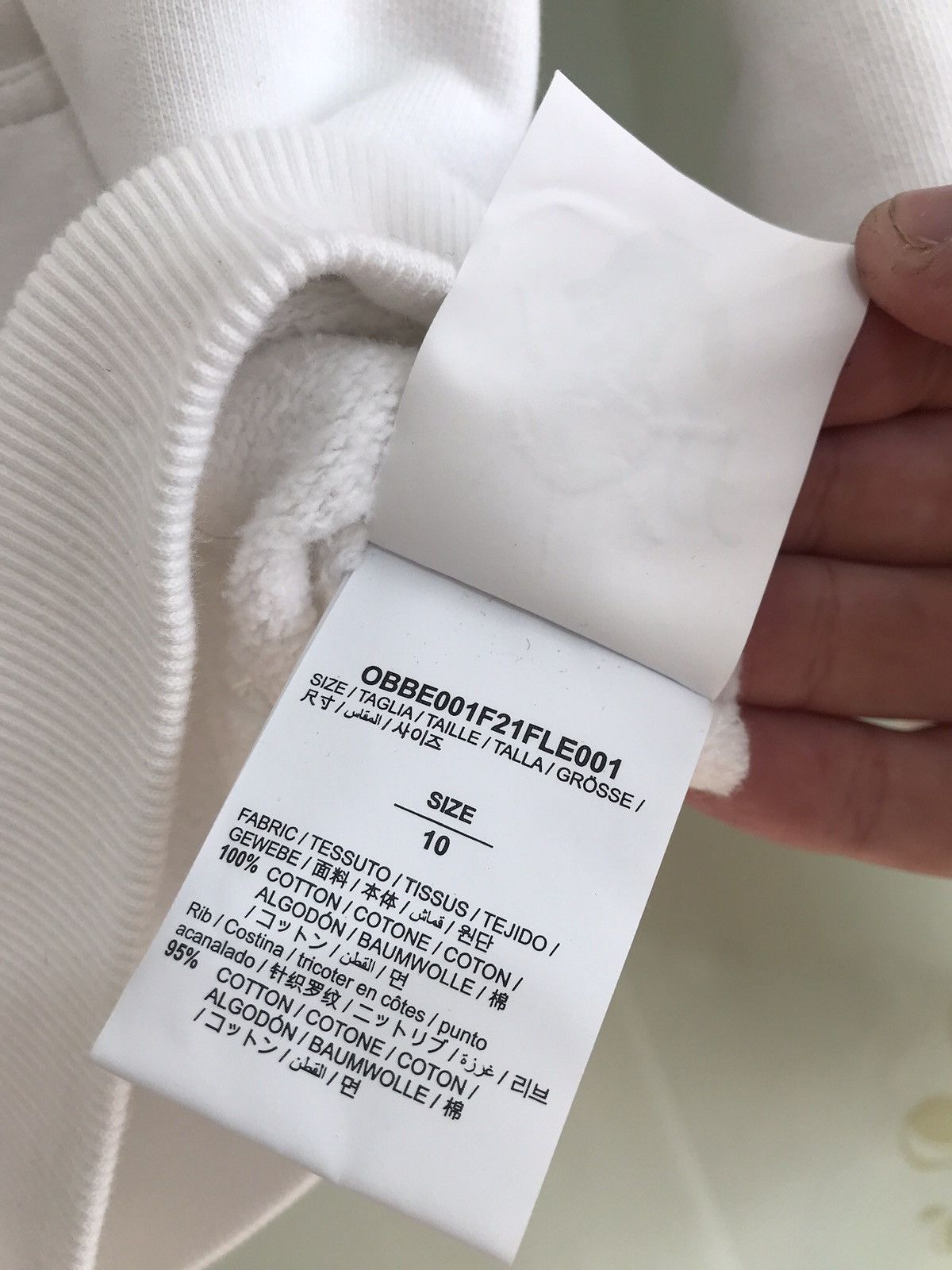 Off-White Off-White Virgil Adloh Kids Logo Printed Zipped Hoodie Size US XXS / EU 40 - 11 Thumbnail