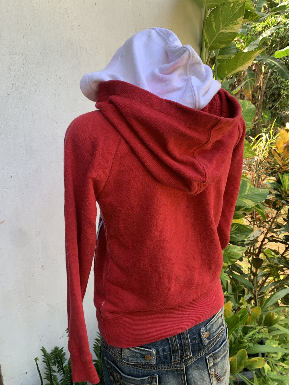 Levi's × Levi's Made & Crafted y2k Levi's Red Spell Out Logo Double Hood Hoodie Size S / US 4 / IT 40 - 3 Thumbnail