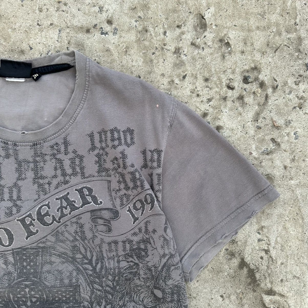 Affliction × Japanese Brand × No Fear VTG Japanese Style Adult No Fear T-shirts Crazy Fit Y2K 00s Size US M / EU 48-50 / 2 - 4 Thumbnail