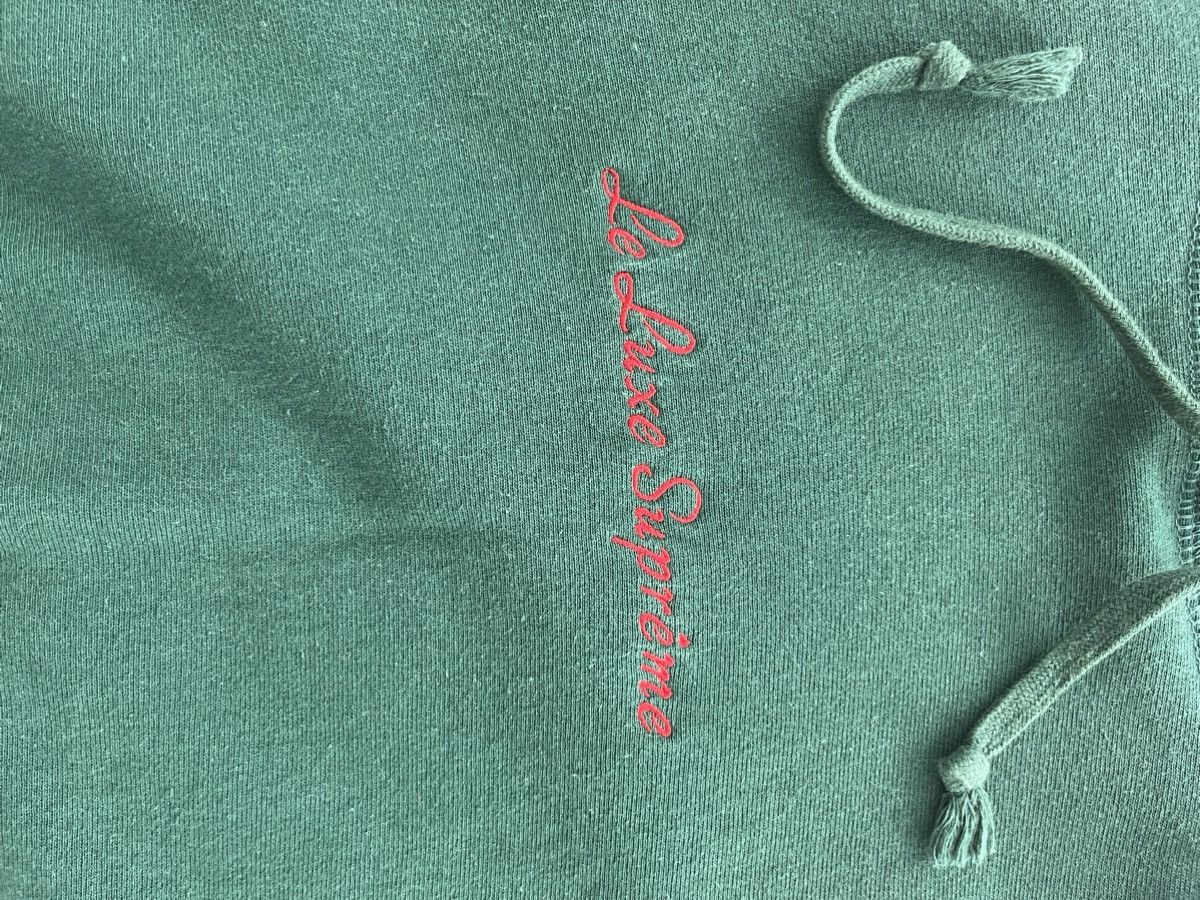 Supreme Supreme ‘Le Luxe’ hooded sweatshirt Green Size US L / EU 52-54 / 3 - 2 Thumbnail