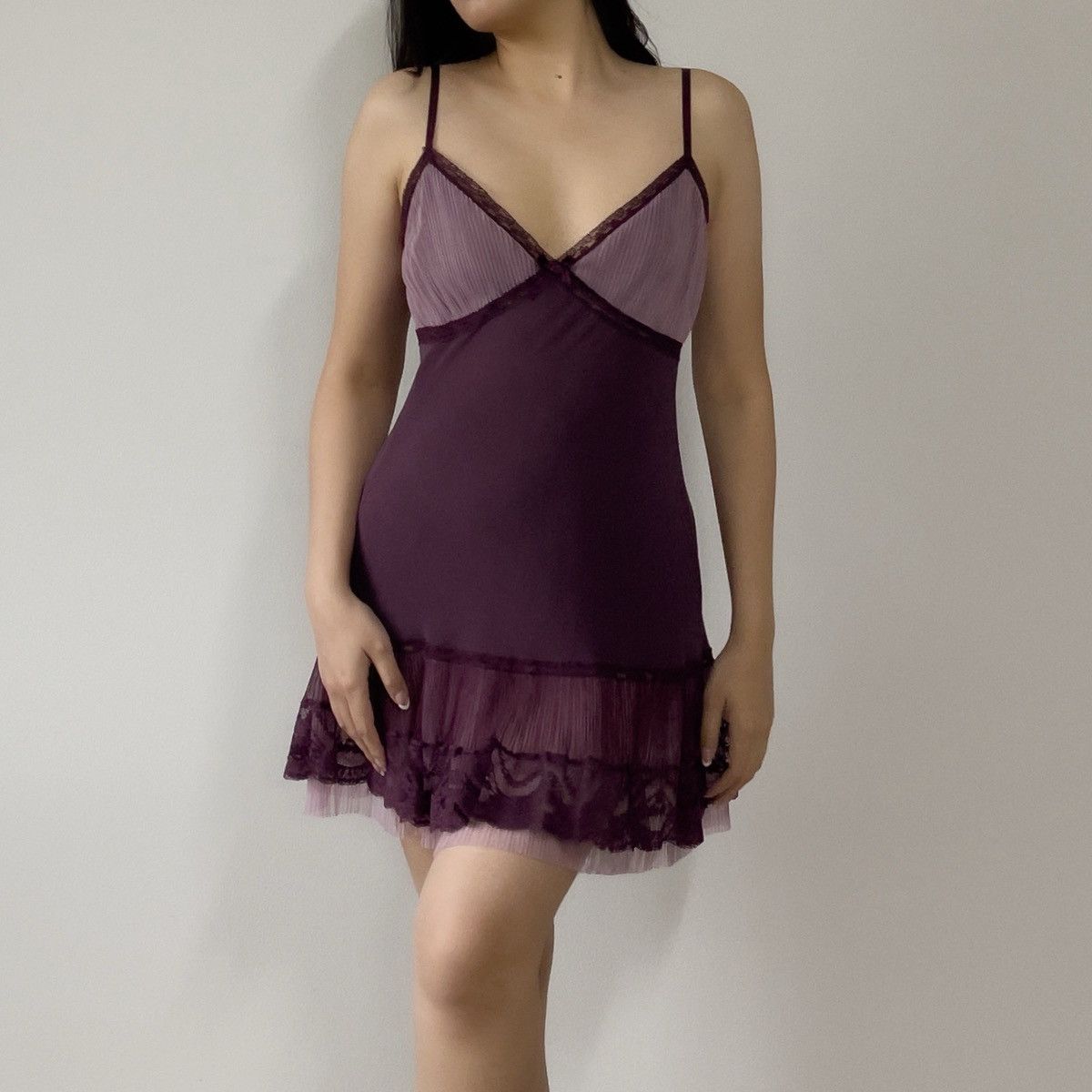 satin navy dress Dark Navy Shiny Satin V-neck Sexy Formal Evening Dresses, CP0716 US6 / Custom Color(leaving a note)