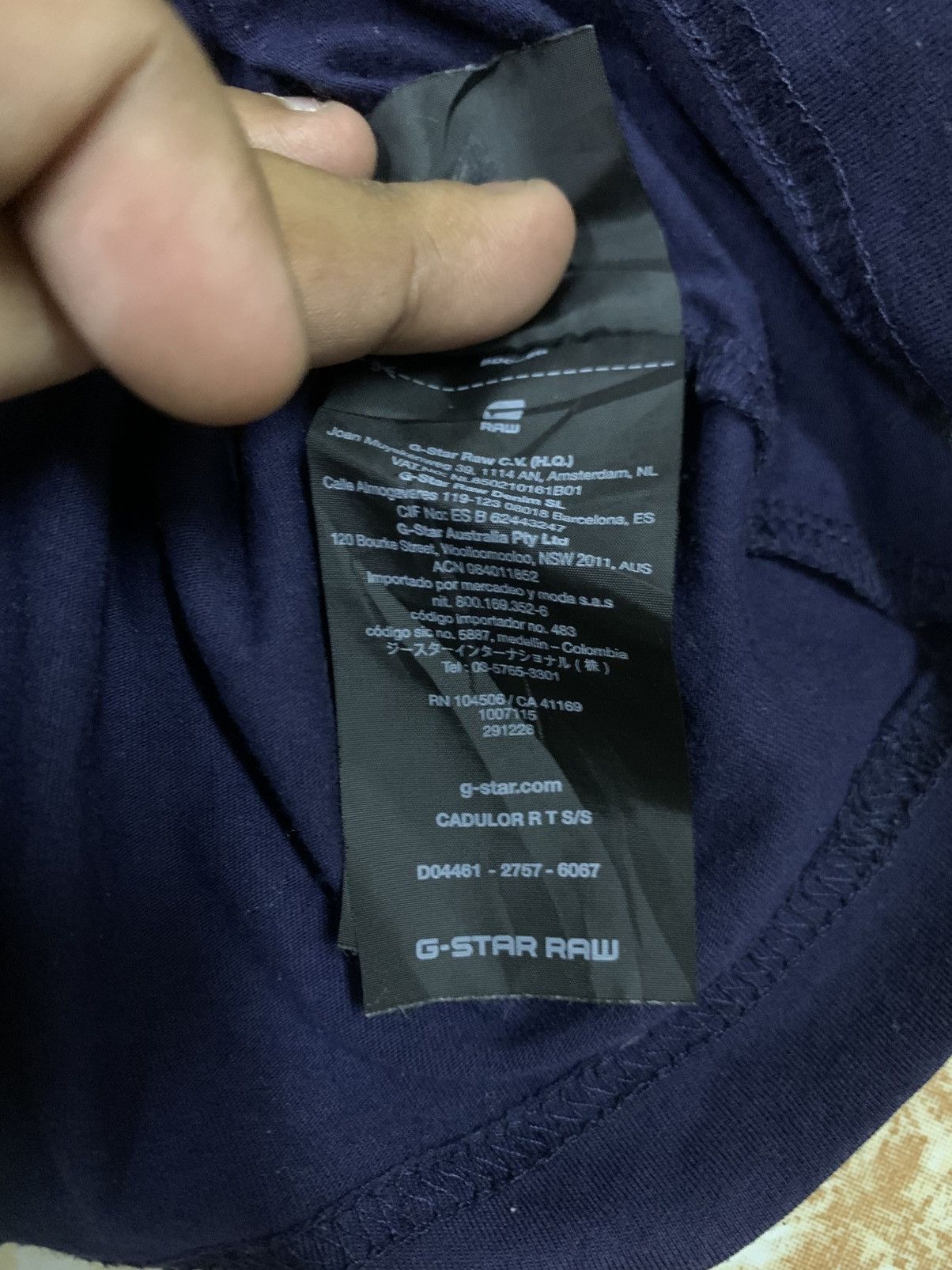 G-Star G-Star Raw Big Logo Tshirt Size US L / EU 52-54 / 3 - 3 Thumbnail