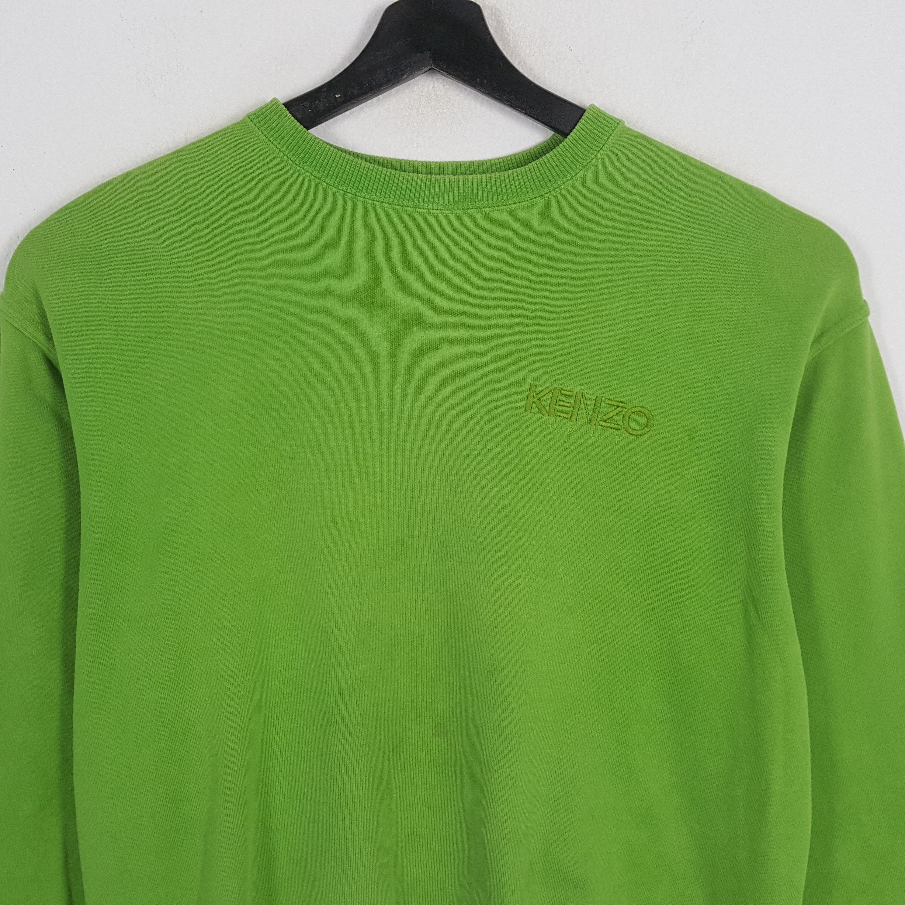 Japanese Brand × Kenzo × Vintage KENZO GOLF Japanese Brand Spellout Design Sweatshirt Size US M / EU 48-50 / 2 - 4 Thumbnail