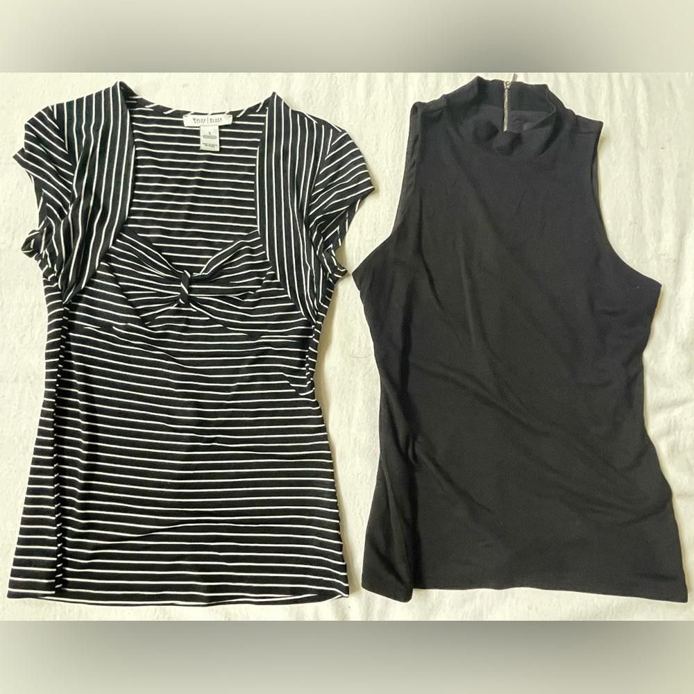 Designer White House Black Market 2 Shirt Lot Size S / US 4 / IT 40 - 1 Thumbnail