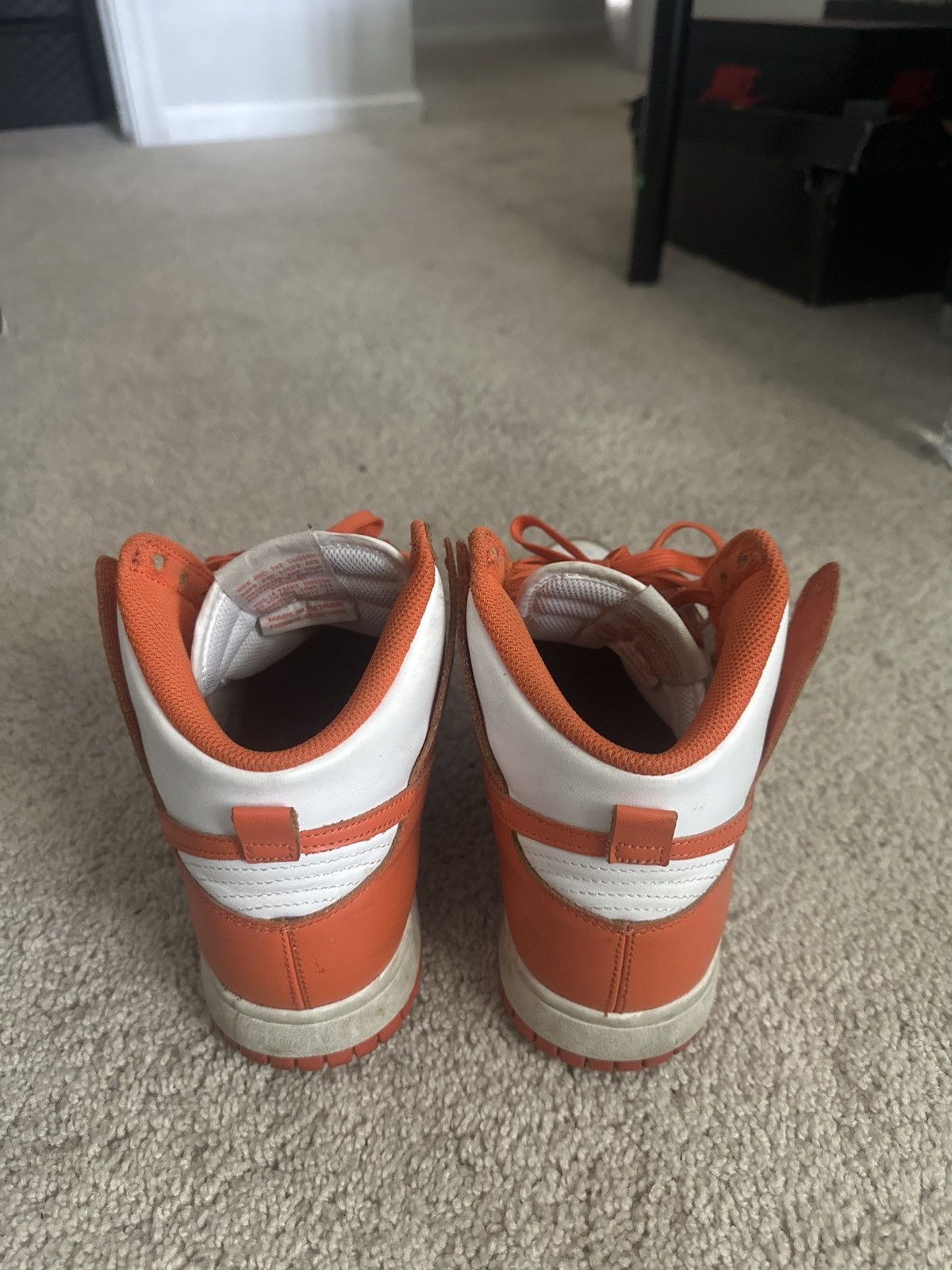 Nike Dunk High SP 'Syracuse' 2021 Size US 9.5 / EU 42-43 - 4 Thumbnail
