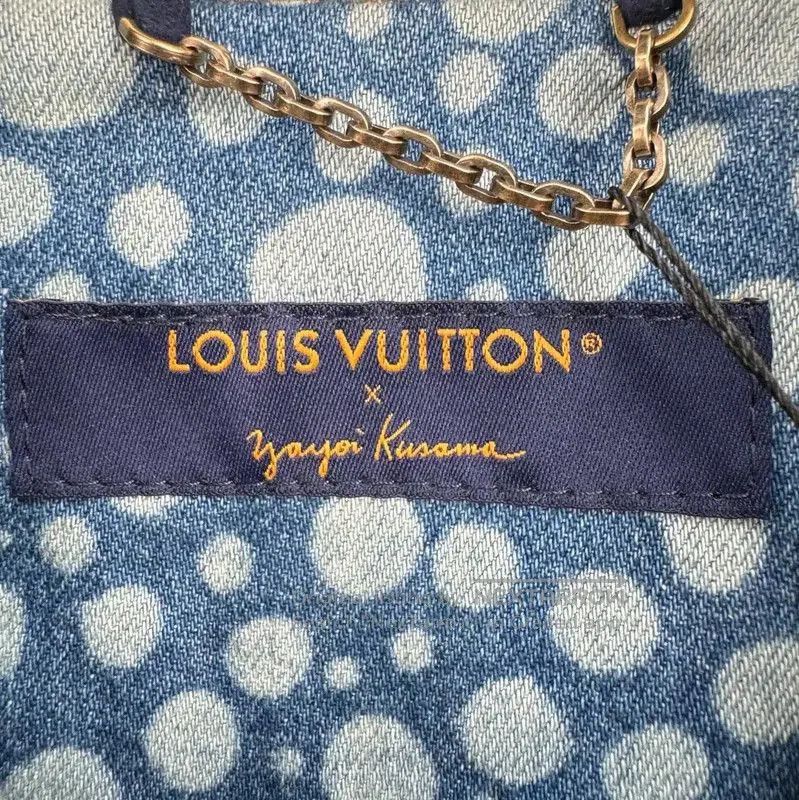 Louis Vuitton Louis Vuitton Men's Summer Blue Polka Dot Shirt . Size US XXL / EU 58 / 5 - 5 Thumbnail