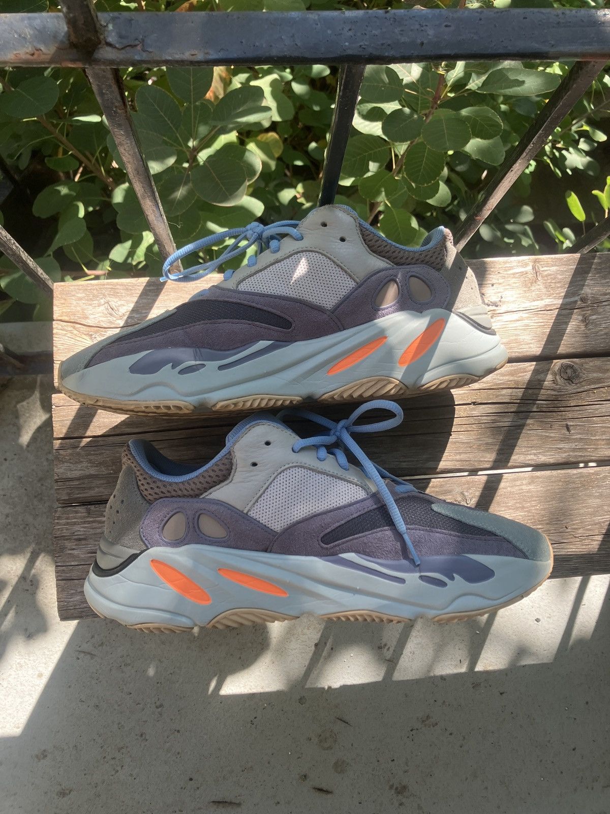 Adidas × Kanye West Yeezy boost 700 Carbon Blue Size US 11 / EU 44 - 2 Thumbnail