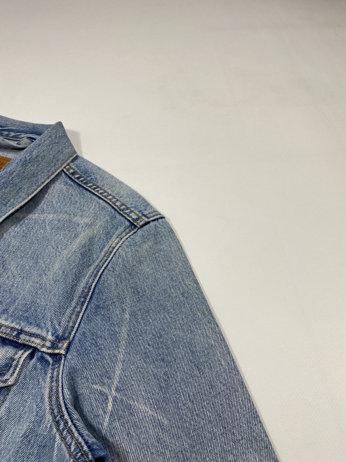 Levi's 🔥LASTDROP🔥 Levis Light Blue Washed Denim Trucker Jacket Size US S / EU 44-46 / 1 - 4 Thumbnail