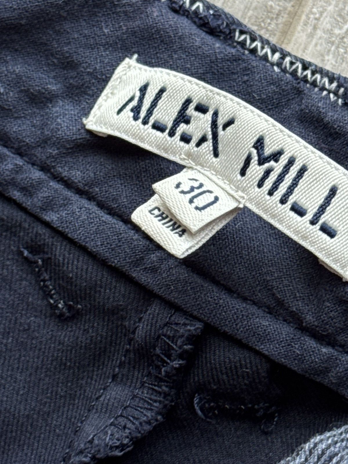 Alex Mill Alex Mill Military Standard Pleated Pant Cropped Chinos Size US 30 / EU 46 - 7 Thumbnail