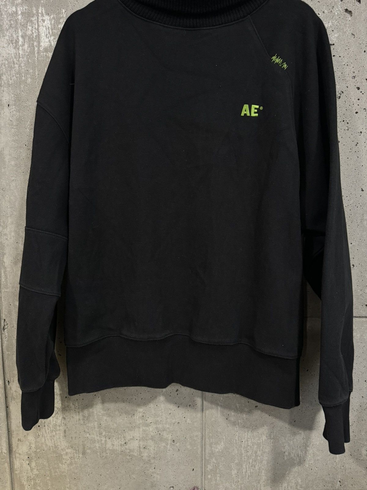 Ader Error Ader Error Turtleneck Long Sleeve Sweatshirt Black Size A1 Size US M / EU 48-50 / 2 - 4 Thumbnail