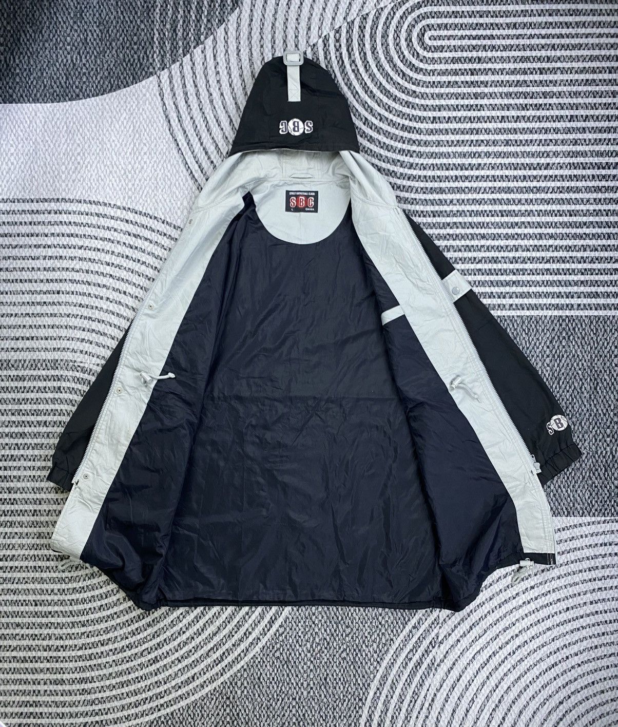Japanese Brand Vintage Dunkchamp Street Basketball Clash Long Parka Jacket Size US XL / EU 56 / 4 - 7 Thumbnail