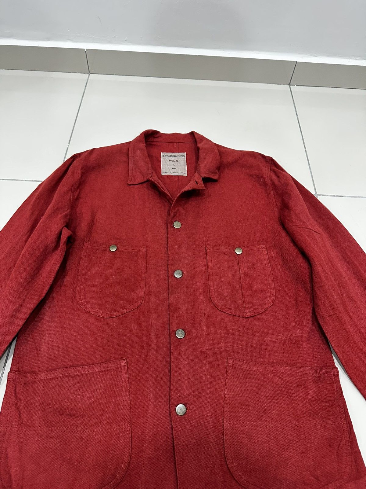 Yohji Yamamoto Yohji Yamamoto Old Traditional Clothes Chore Jacket Design Size US M / EU 48-50 / 2 - 6 Thumbnail
