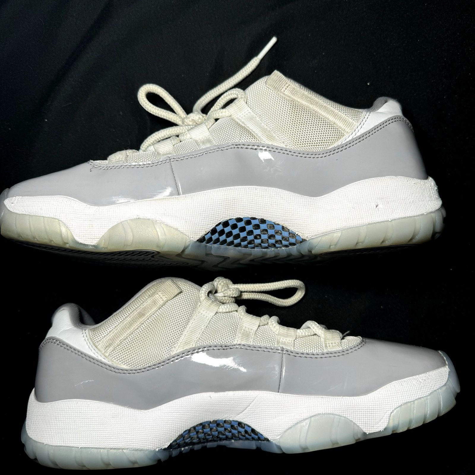 Jordan Brand × Nike Size 9.5 - Air Jordan 11 Retro Low Cement Grey Men's Shoes Size US 9.5 / EU 42-43 - 3 Thumbnail