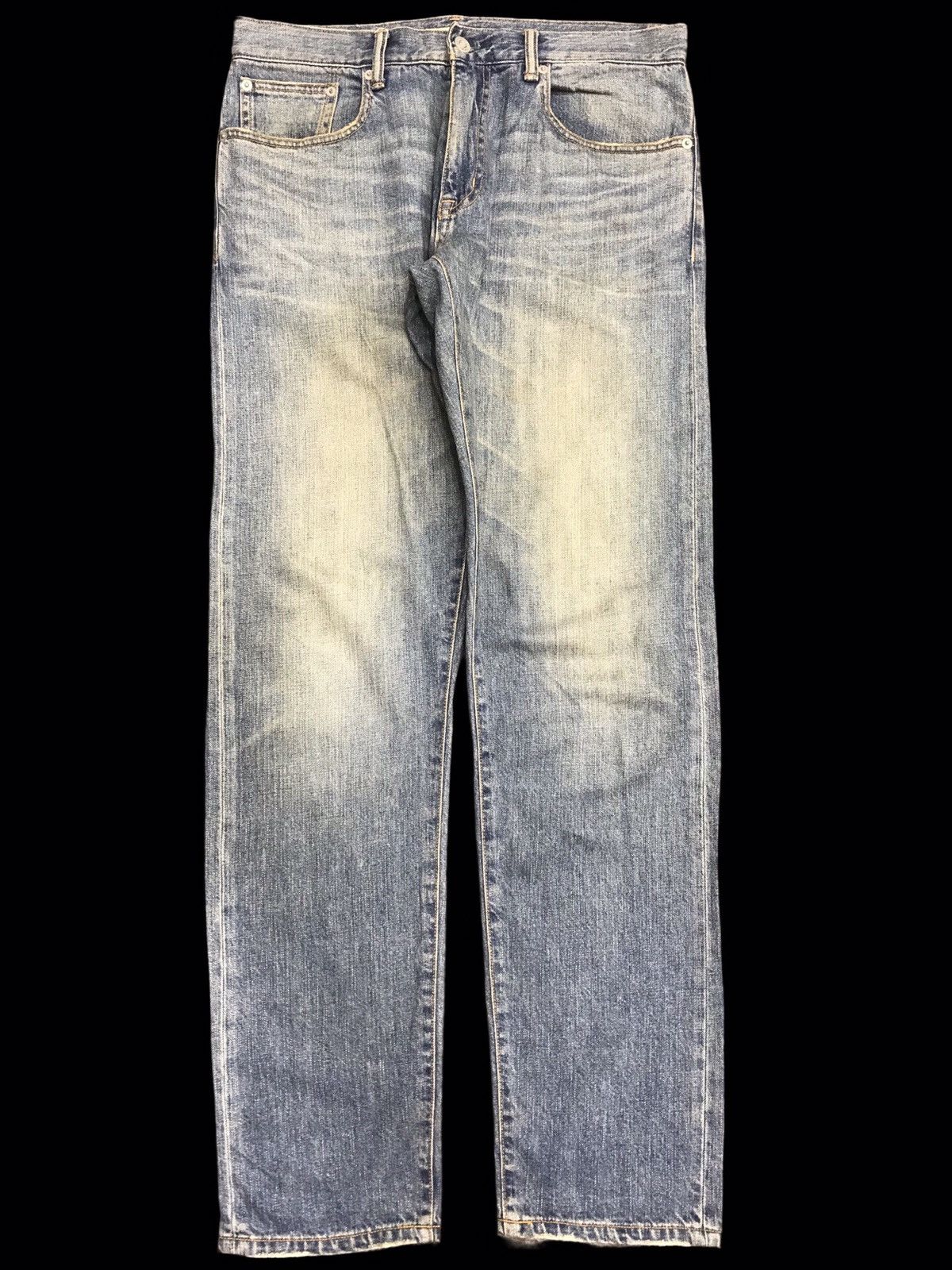 Japanese Brand × Journal Standard 🔥UNION MADE🔥JOURNAL STANDARD OVERALL JEANS F25 Size US 32 / EU 48 - 2 Thumbnail