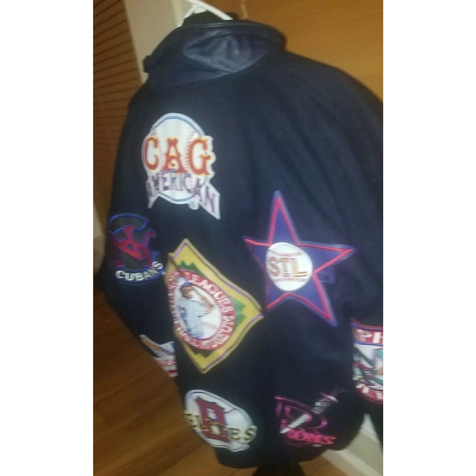 JH Design JH DESIGNS Jeff Hamilton League Patch Museum Jacket 3XL Size US XXL / EU 58 / 5 - 6 Thumbnail