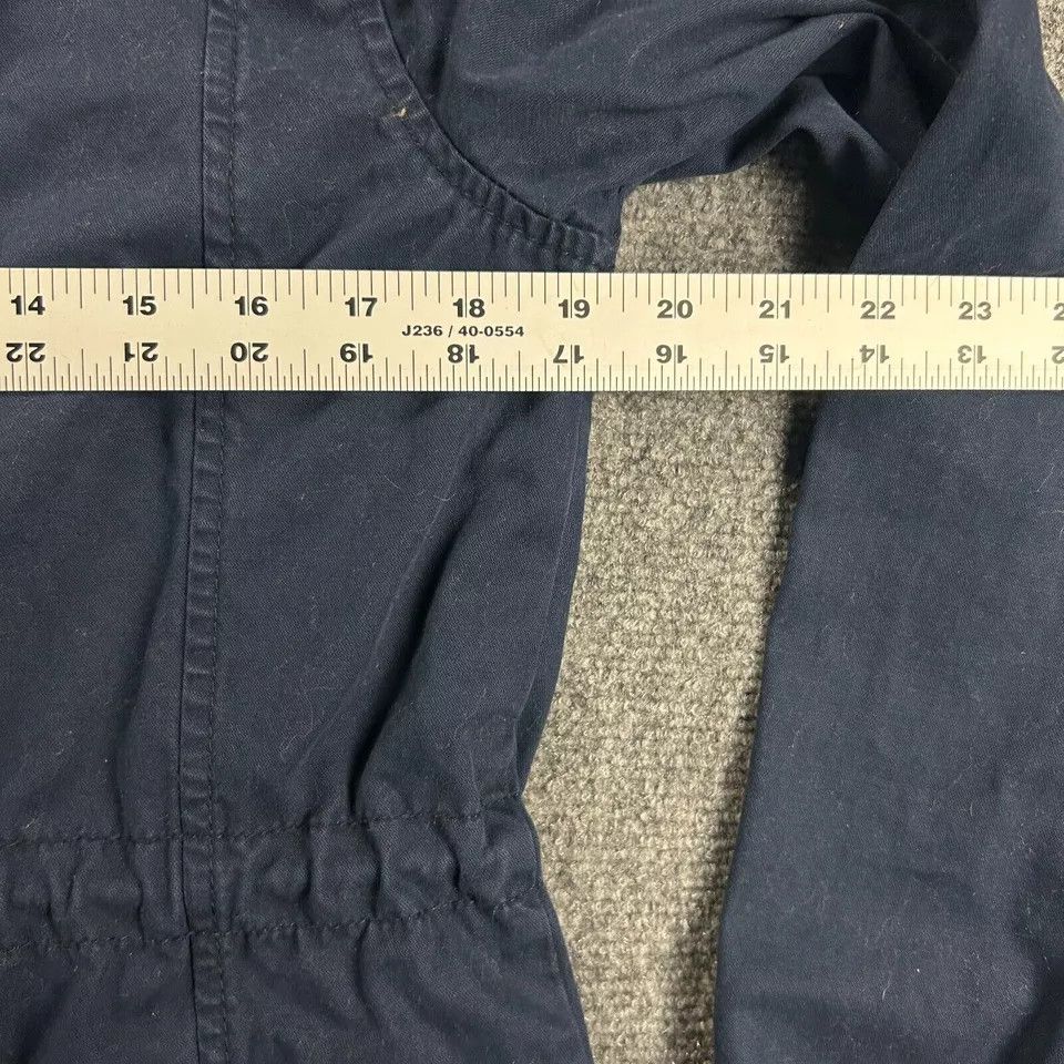 Old Navy Old Navy Jacket Womens Medium Blue Military Full Zip Pockets Size M / US 6-8 / IT 42-44 - 4 Thumbnail