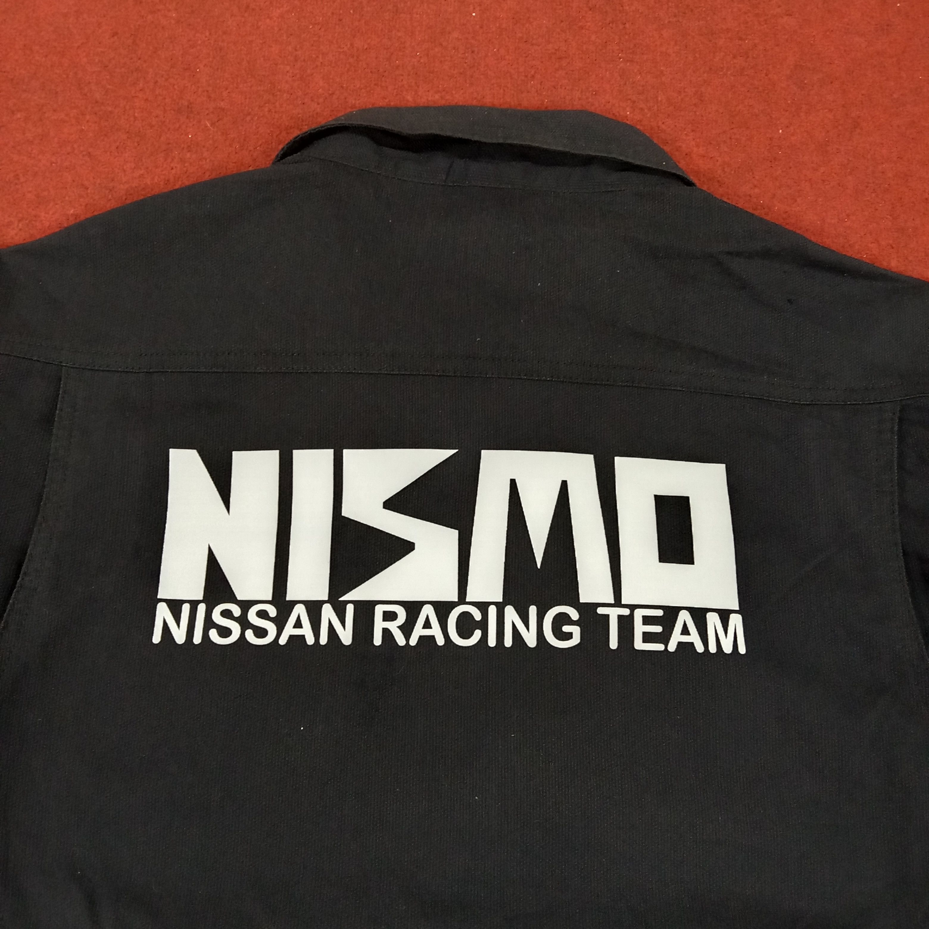 Japanese Brand Nismo Nissan Racing Team Workwear Style Custom Jacket Size US M / EU 48-50 / 2 - 2 Thumbnail