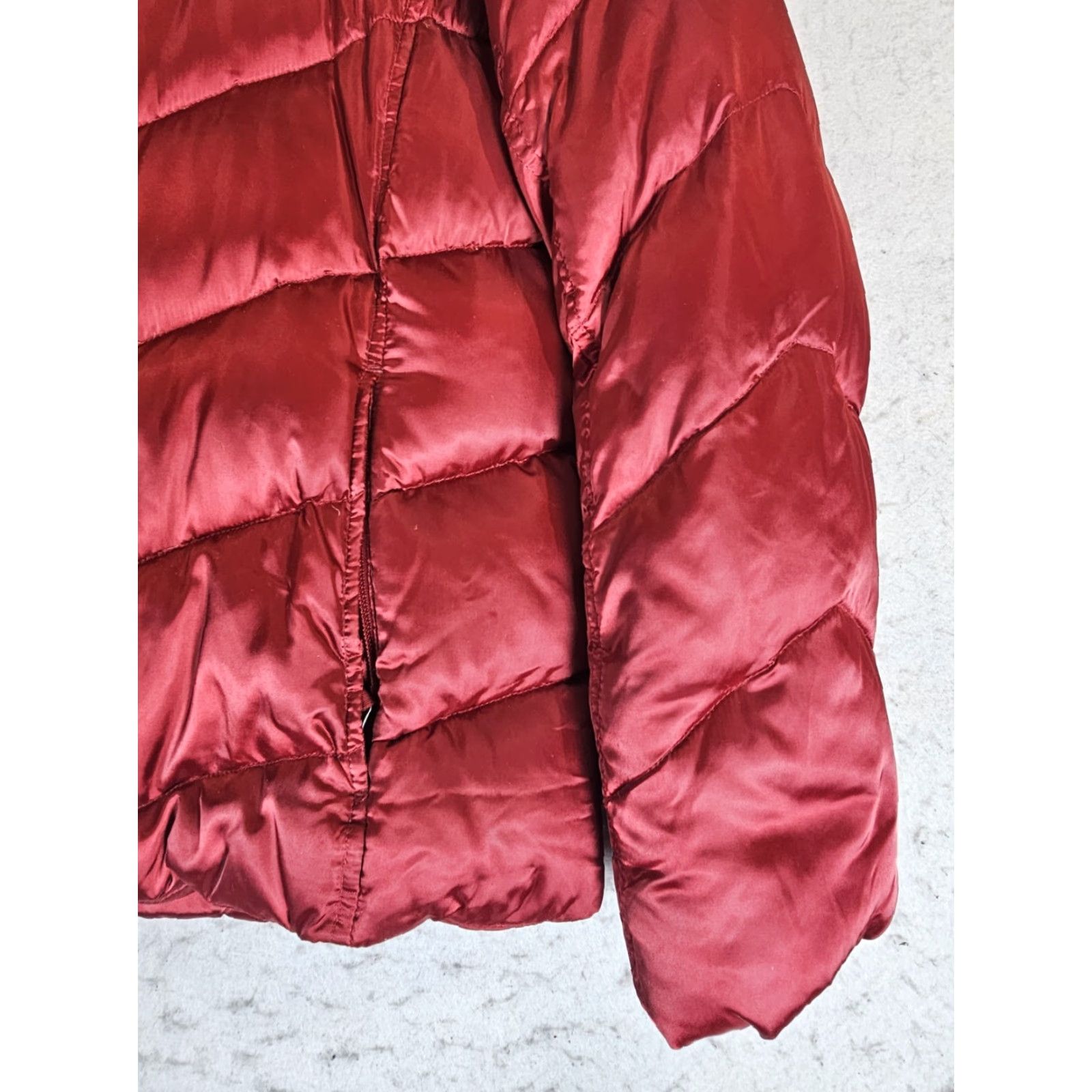 Eddie Bauer Eddie Bauer EB 550 Premium Goose Down Winter Puffer Coat Womens XL Full Zip Red Jacket Size XL / US 12-14 / IT 48-50 - 6 Thumbnail