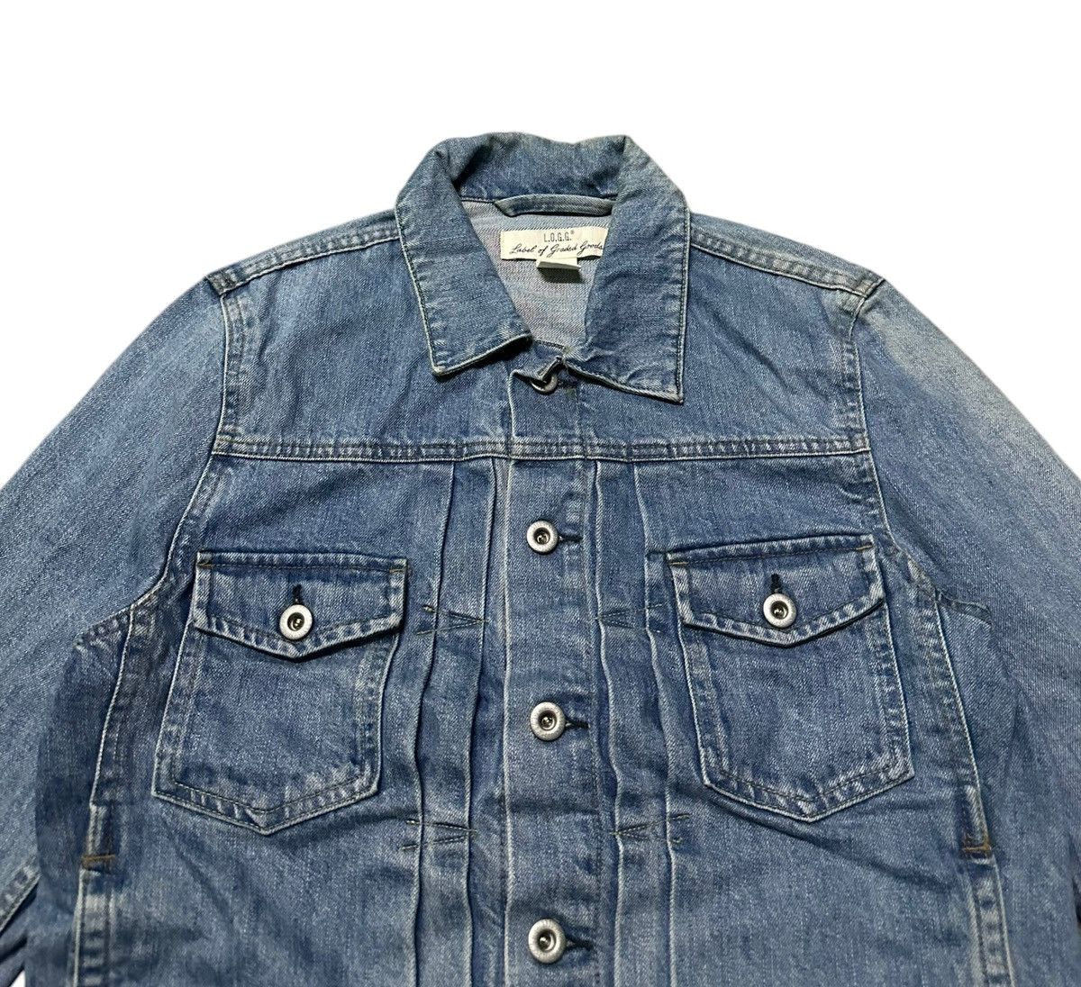 H&M × L.O.G.G. L.O.G.G by H&M type 2 denim jacket Size US S / EU 44-46 / 1 - 4 Thumbnail