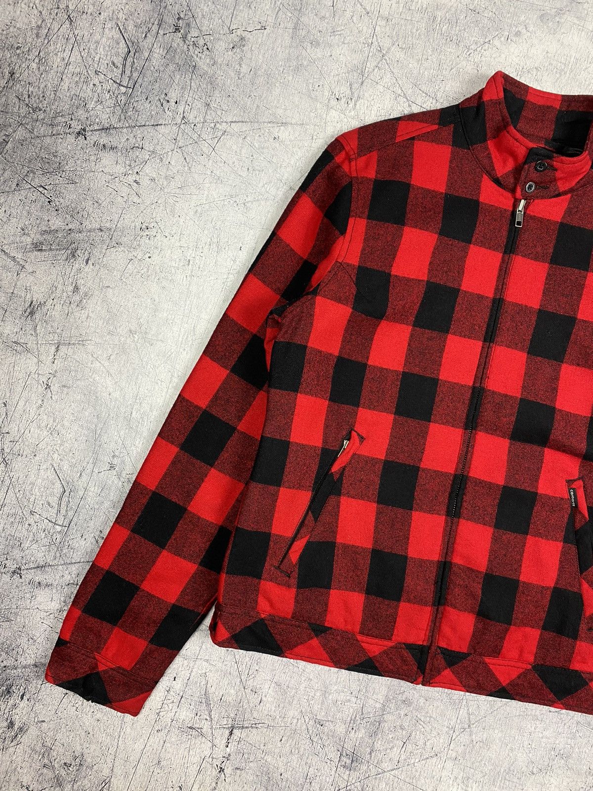 Carhartt Wip Vintage Carhartt Wip Checkered Overshot Bomber Jacket Size M / US 6-8 / IT 42-44 - 4 Thumbnail