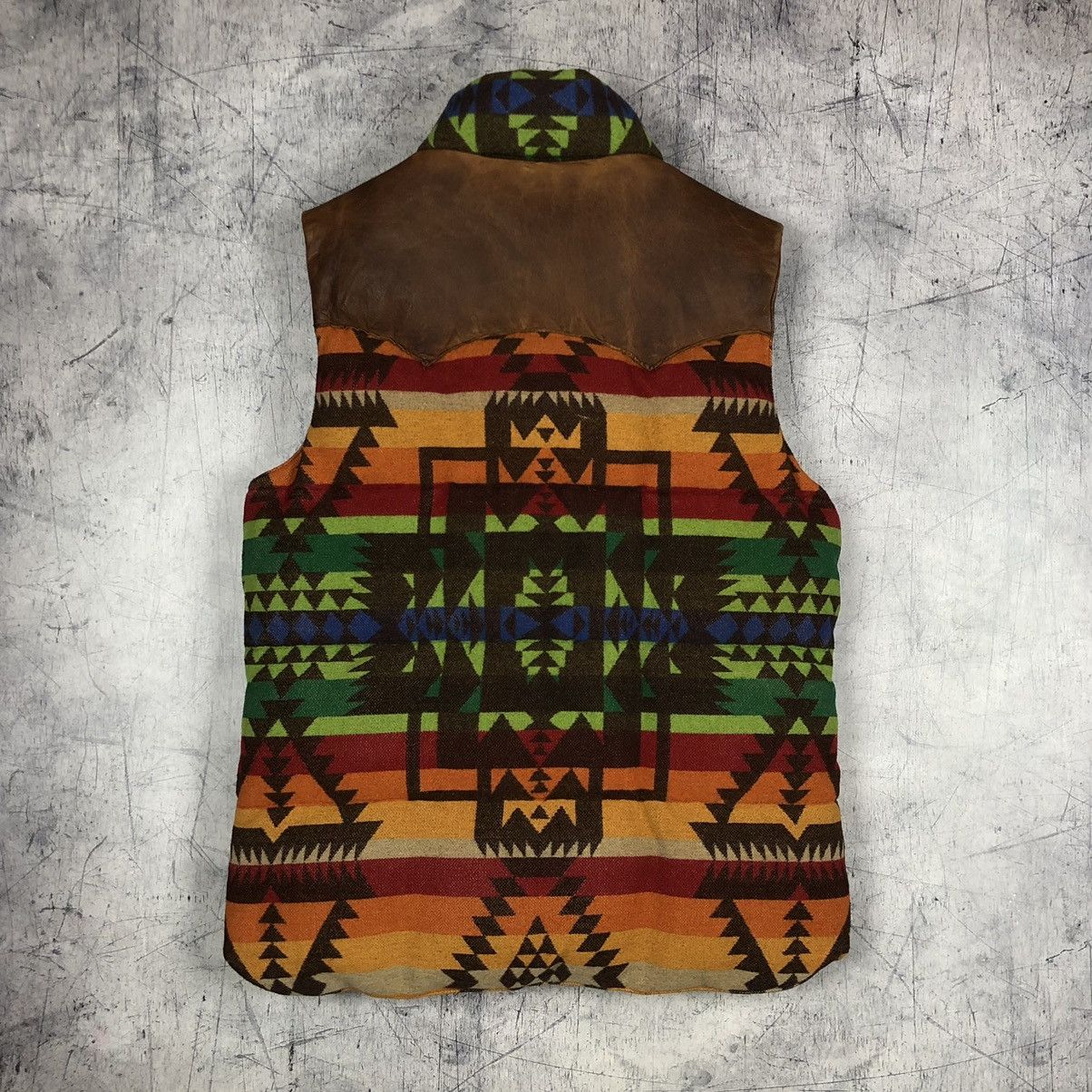 Designer Rare Vintage Polo Ralph Lauren Aztec Wool Nylon Skin Vest og Size US S / EU 44-46 / 1 - 10 Thumbnail