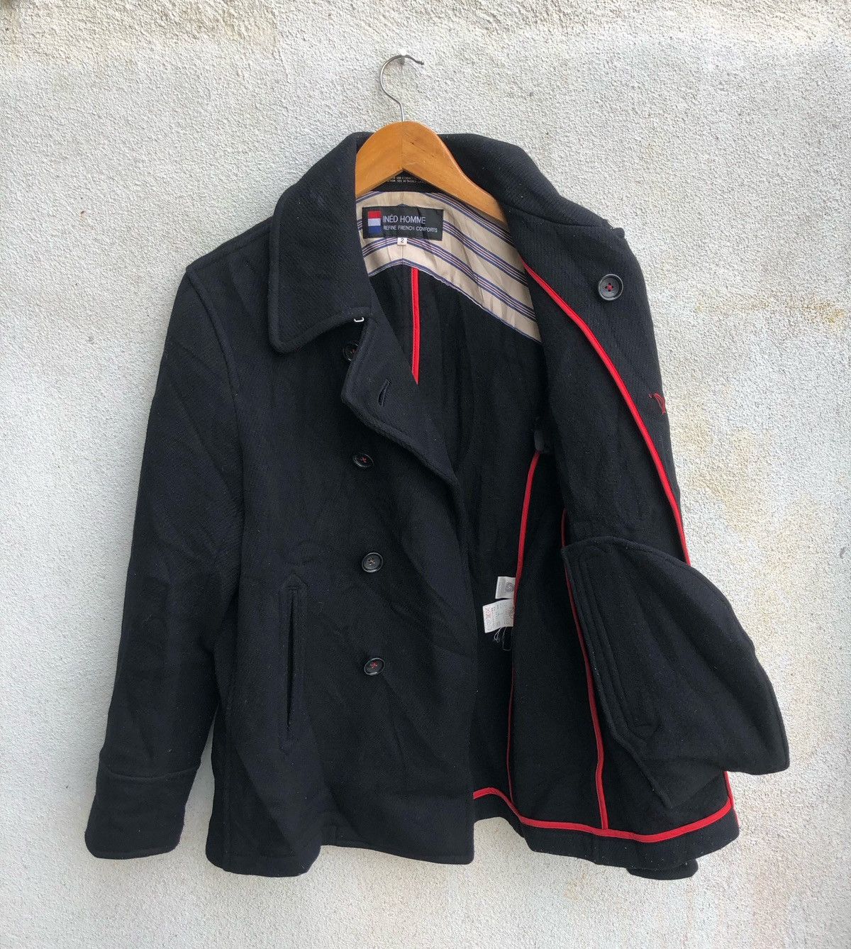 Japanese Brand × Y's for Men × Yohji Yamamoto 🔥Ined By Yohji Yamamoto Double Breasted Wool Jacket 🔥 Size US M / EU 48-50 / 2 - 3 Thumbnail