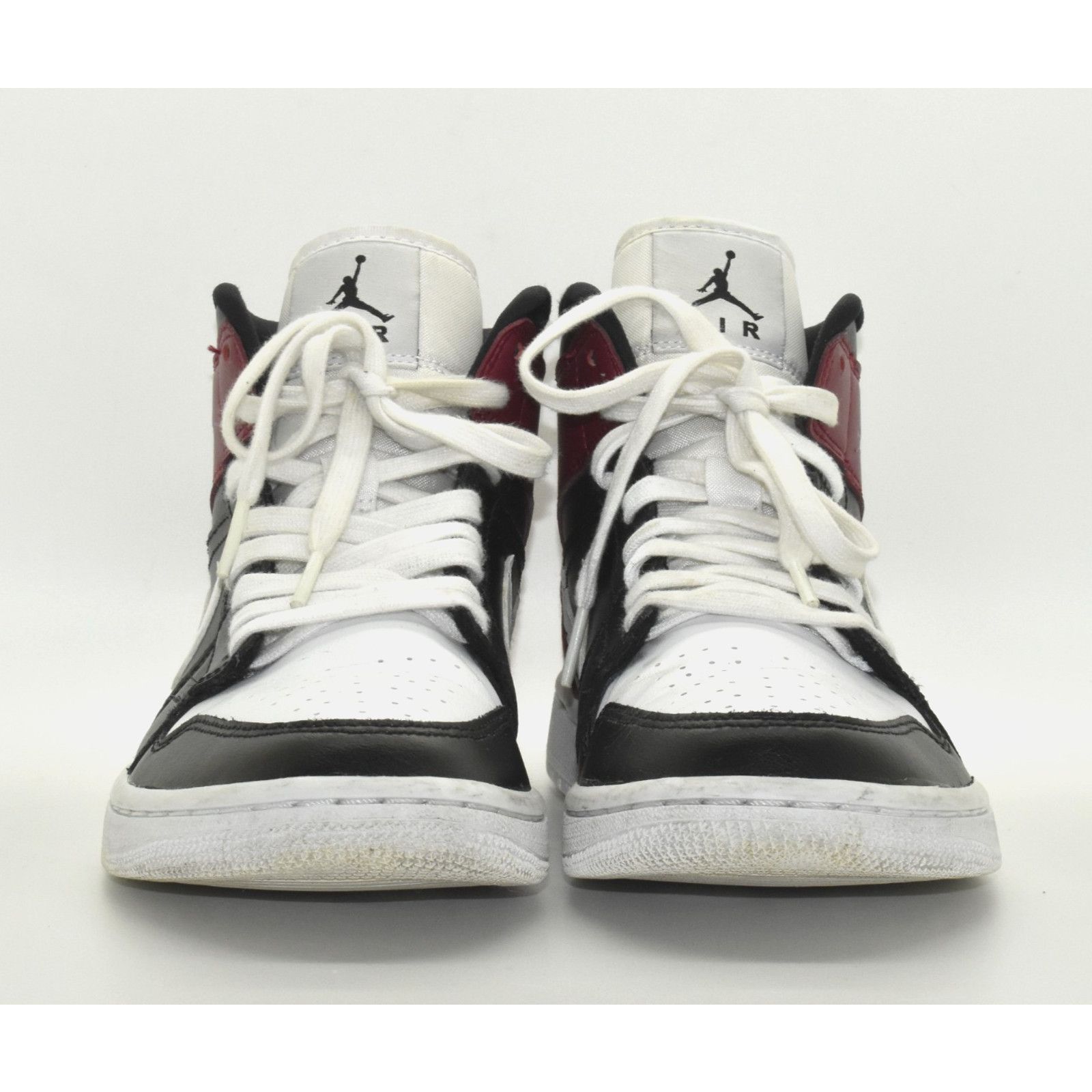 Nike NIKE AIR JORDAN 1 MID Blk/White Red Shoes BQ6472-016 Sz 8.5 Size US 8.5 / IT 38.5 - 4 Thumbnail