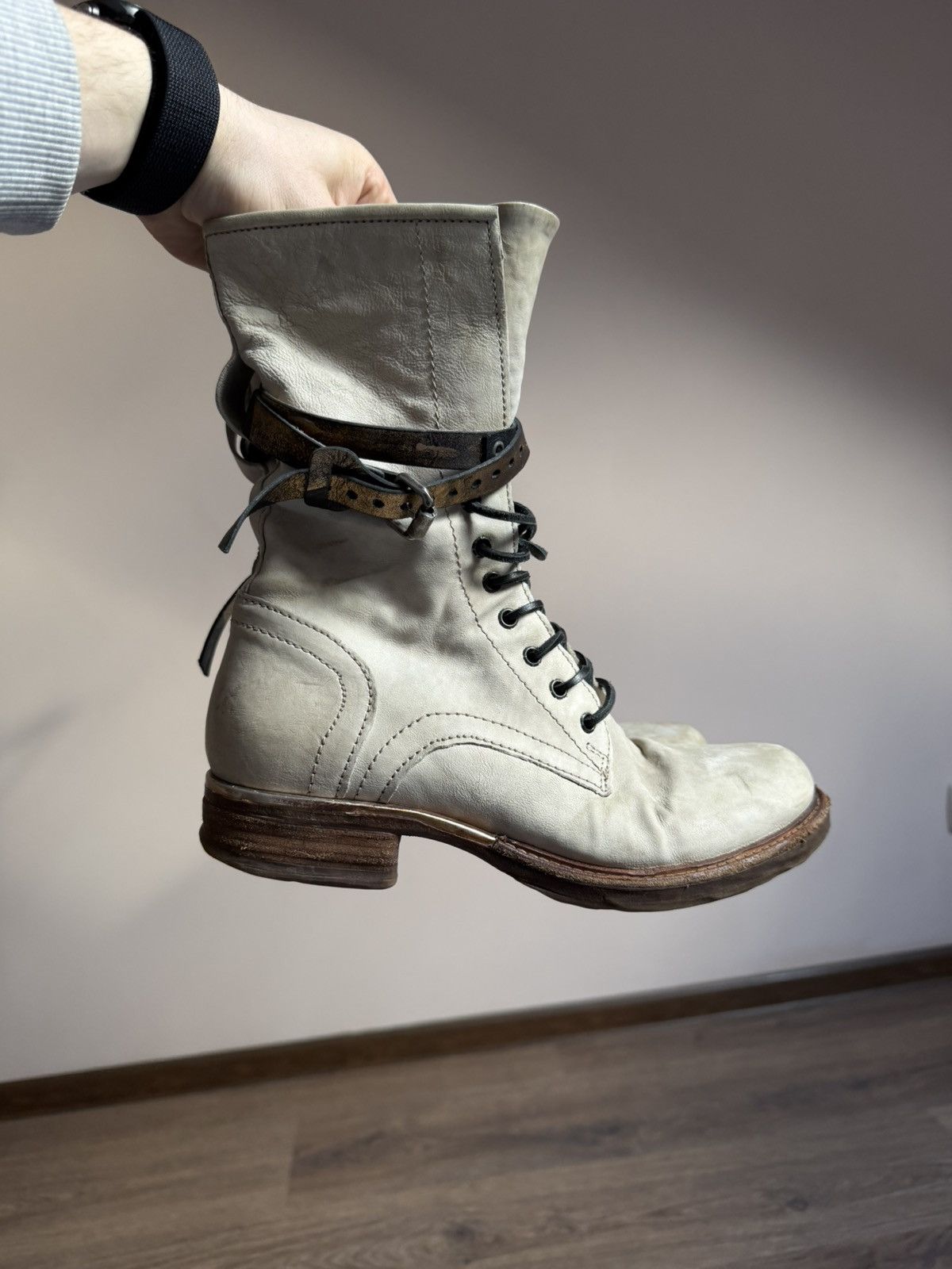A.S.98 Ann Demeulemeester, CCP Style Boots Womens Y2K Opium Awantga Size US 8 / IT 38 - 1 Thumbnail