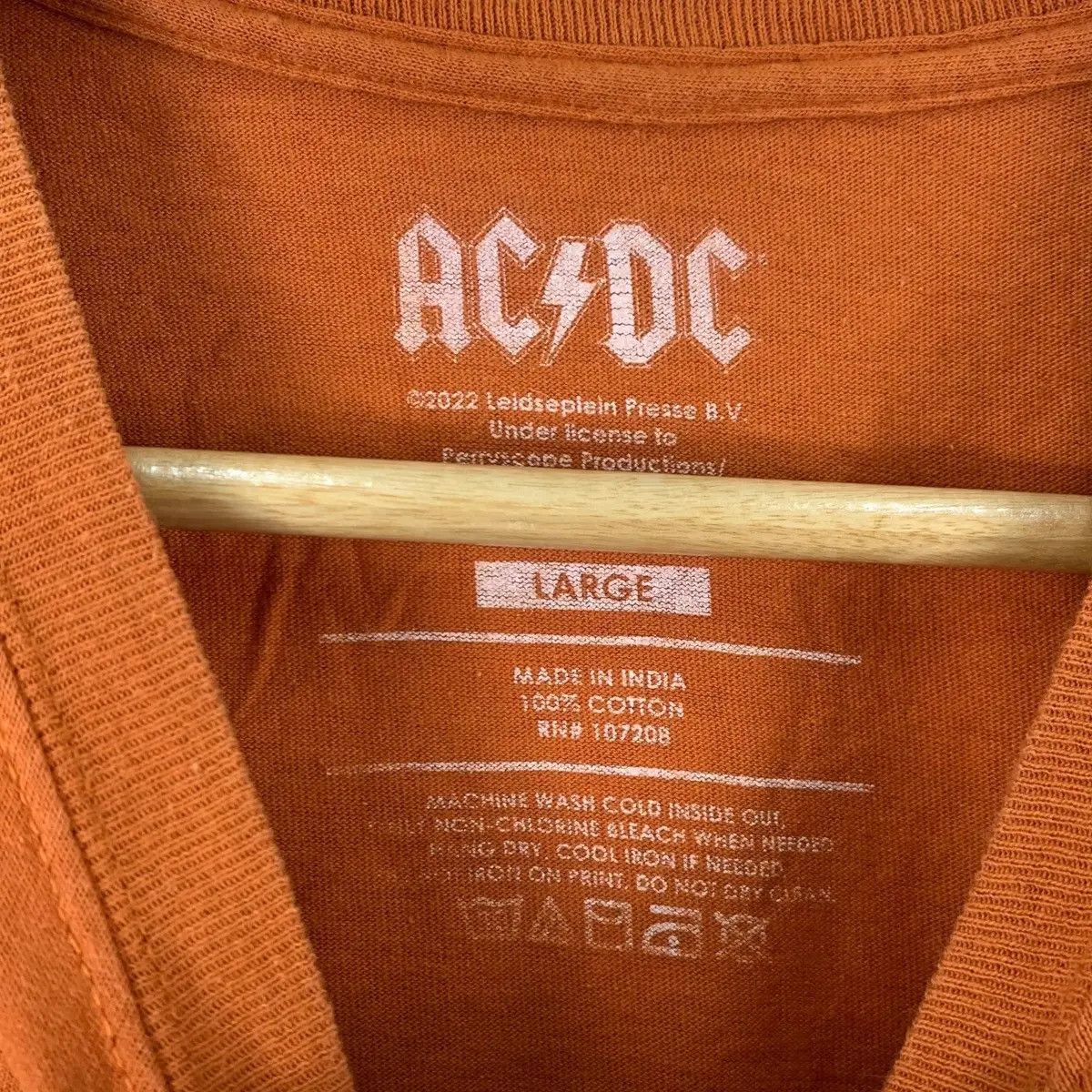 Band Tees AC/DC ROCK & ROLL BAND Highway In Hell Tee Shirt Size US L / EU 52-54 / 3 - 4 Thumbnail