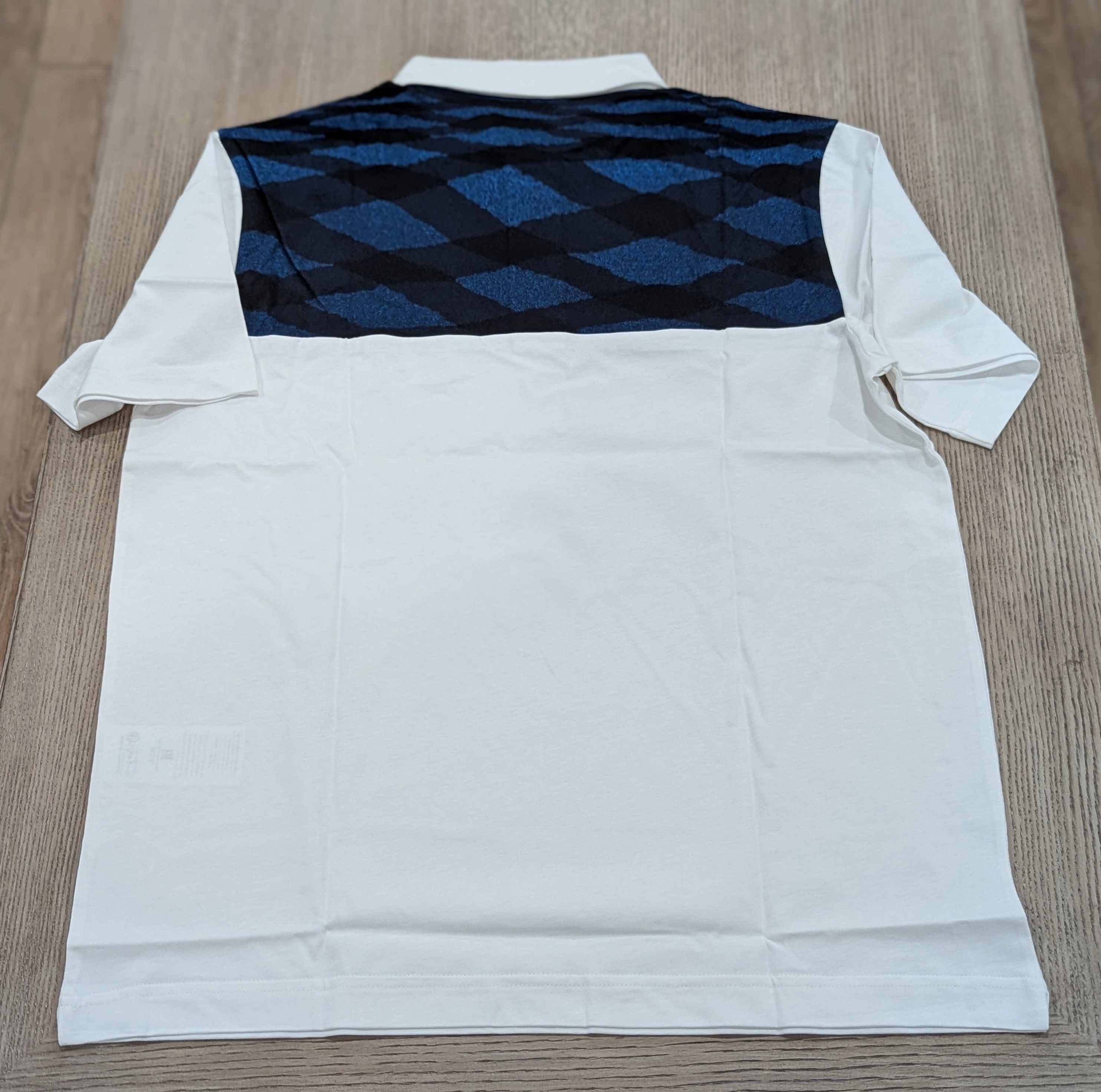 Missoni Missoni Graphic Cotton Polo Shirt White/Multi XL Size US XL / EU 56 / 4 - 3 Thumbnail