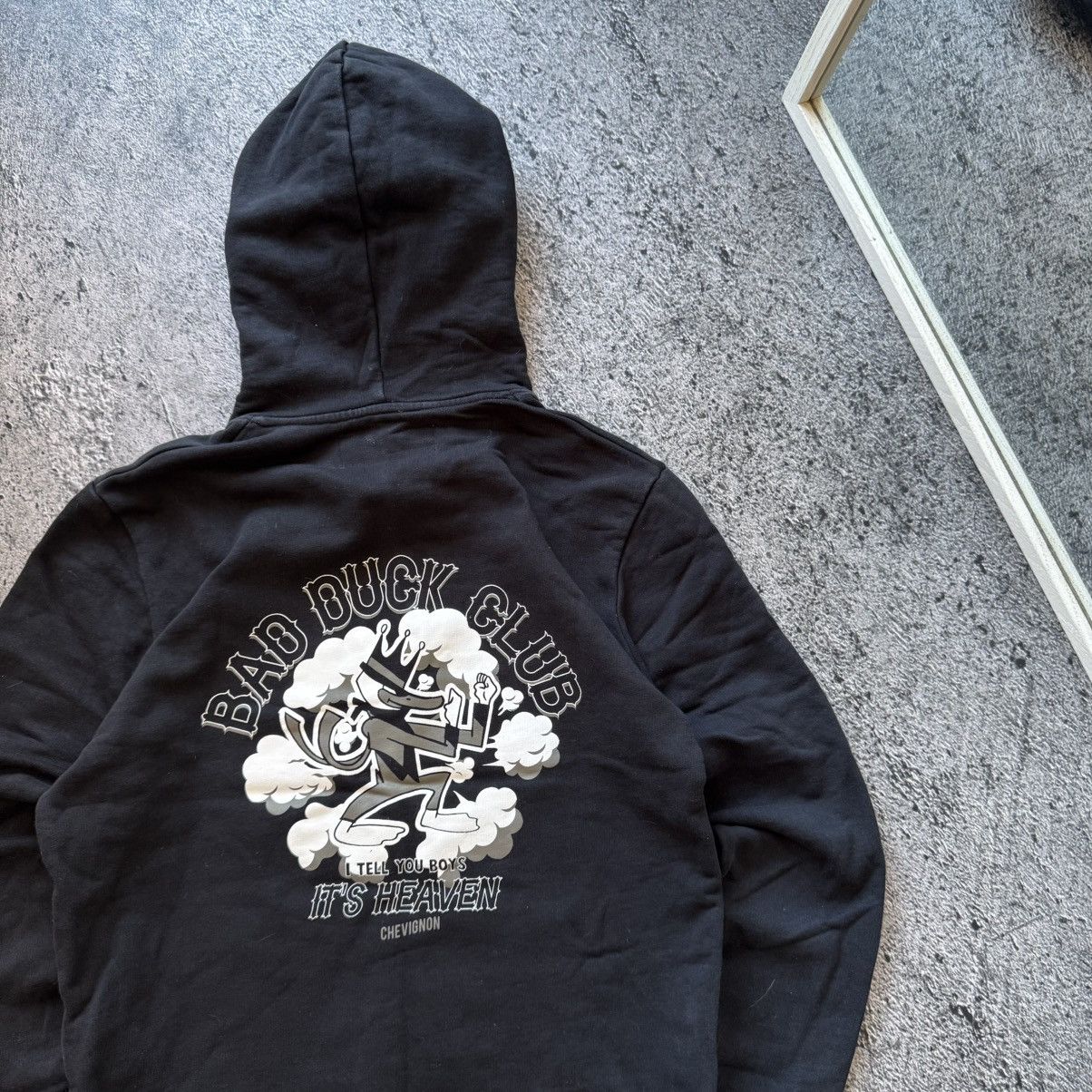 Chevignon Chevignon black hoodie bad duck club Size US M / EU 48-50 / 2 - 8 Thumbnail