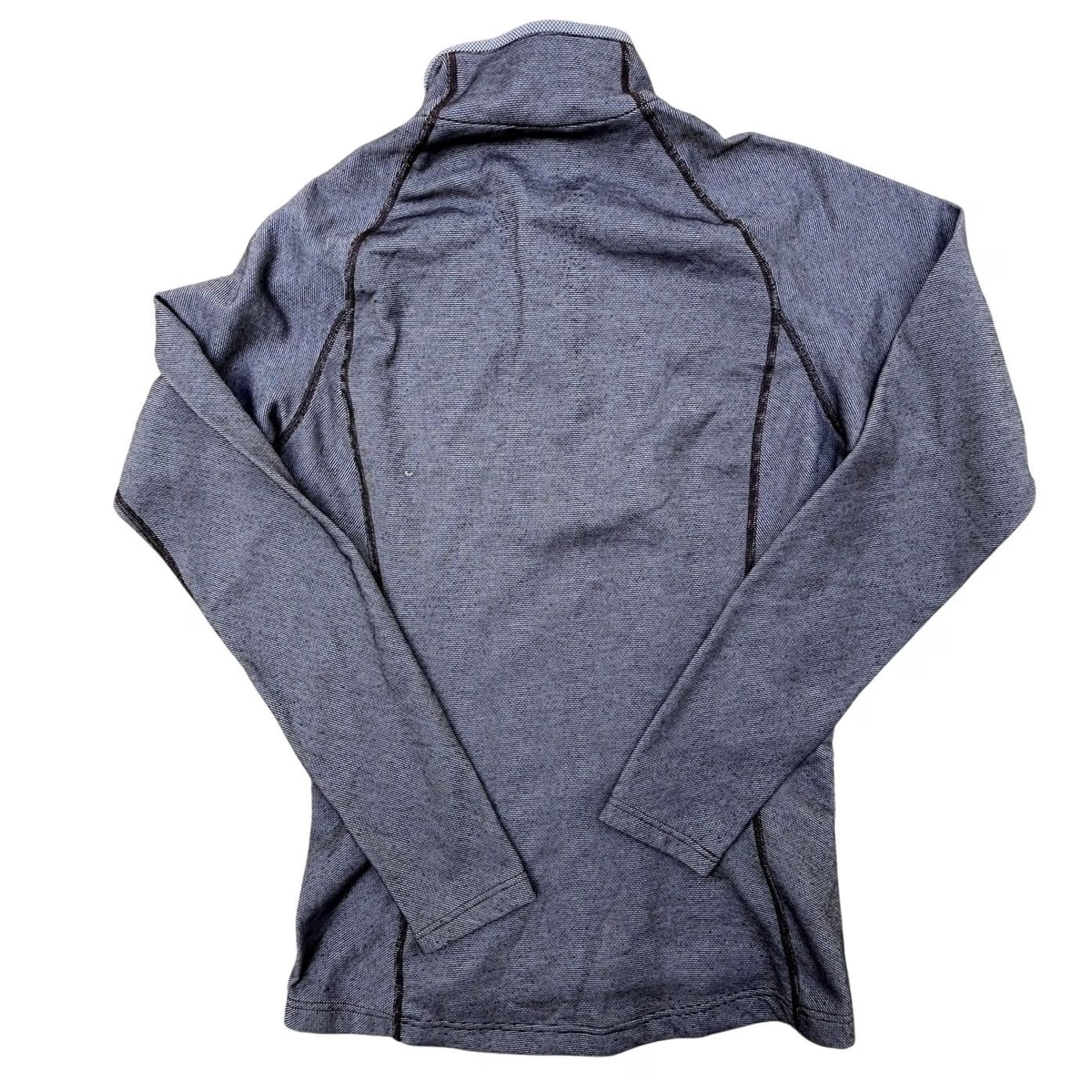 Patagonia Patagonia Capilene Performance Base Layer 1/4 Zip Shirt Long Sleeve Small Womens Gray Size S / US 4 / IT 40 - 2 Thumbnail