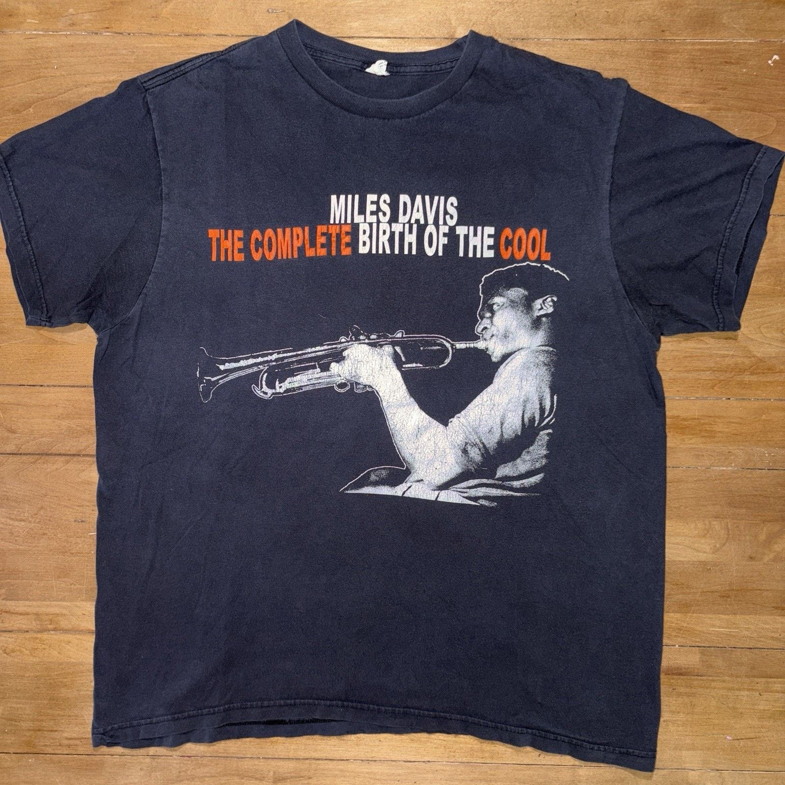 Vintage Miles Davis Shirt "The Complete Birth of the Cool" L