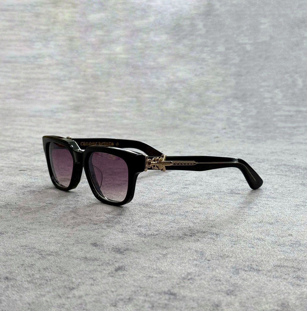 CHROME HEARTS VAGILLIONAIRE II BLACK/18KGP