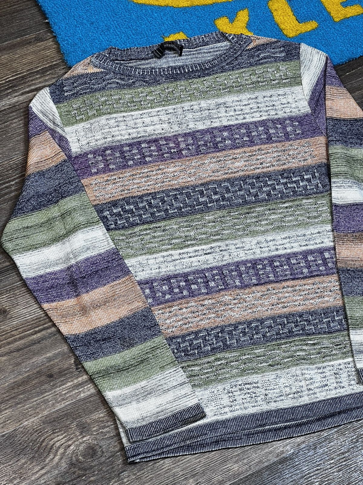 Missoni Missoni Sport Viscose Cotton Multicolour Knit Sweater Size US M / EU 48-50 / 2 - 2 Thumbnail