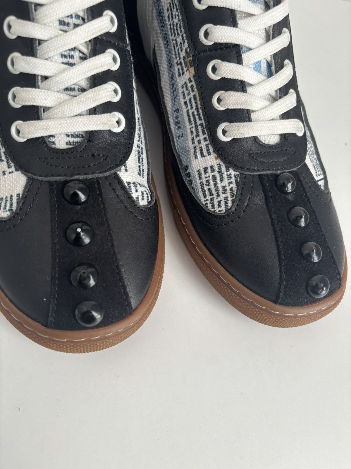 John Galliano John Galliano newspaper sneakers avantgarde Size US 8 / IT 38 - 10 Thumbnail
