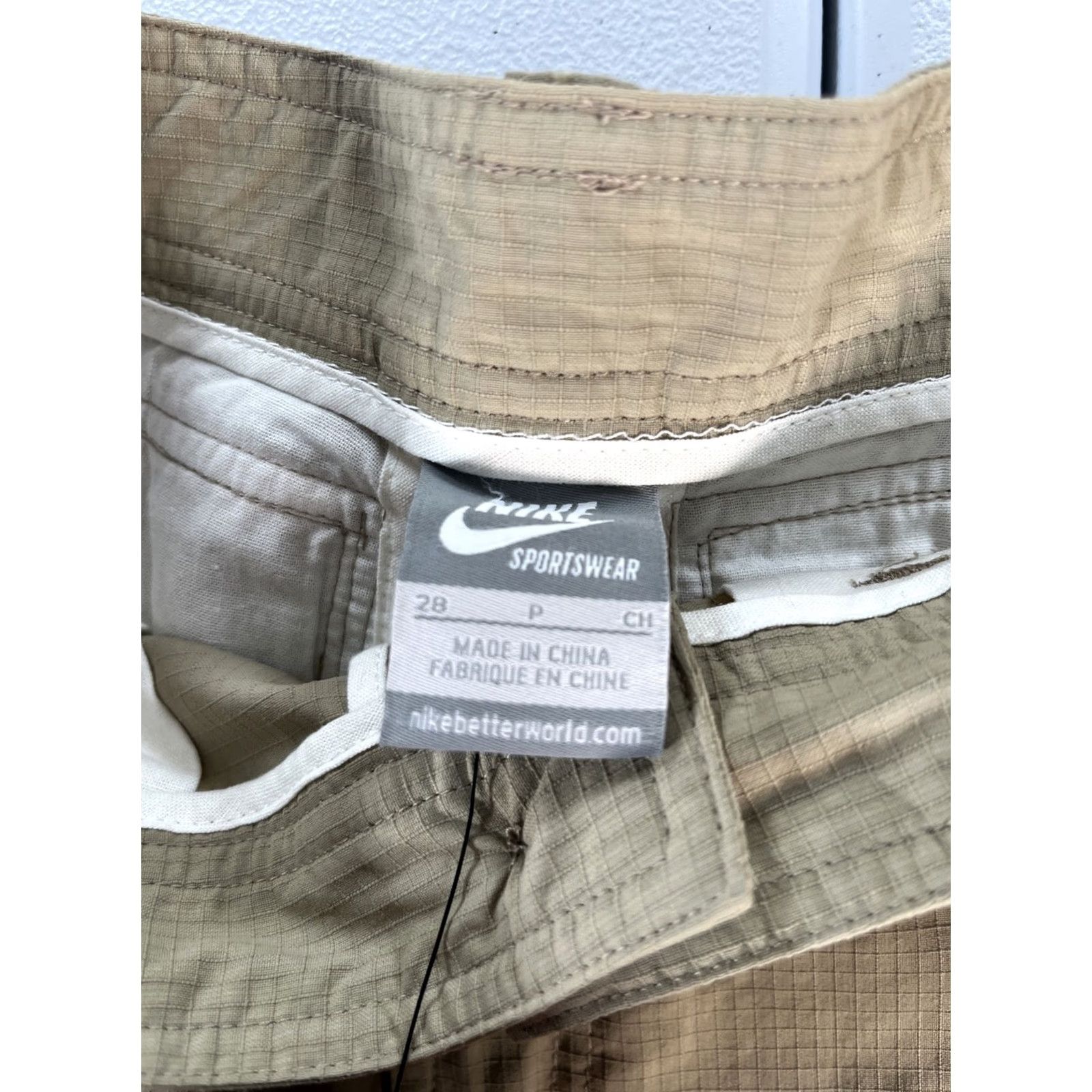 Nike Nike Sportswear Cargo Pants Mens 28x30 NSW DN4360-224 Brown Regular Straight Pants Mens Cargo Comfort 30 In 28 Size US 28 / EU 44 - 4 Thumbnail