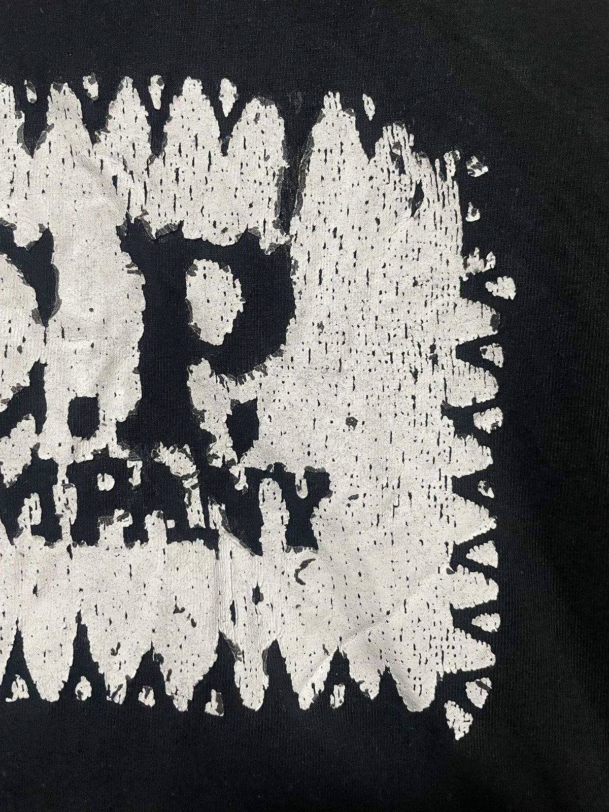 C.P. Company C.P. Company Vintage Big Logo Black Tee M Size US M / EU 48-50 / 2 - 4 Thumbnail