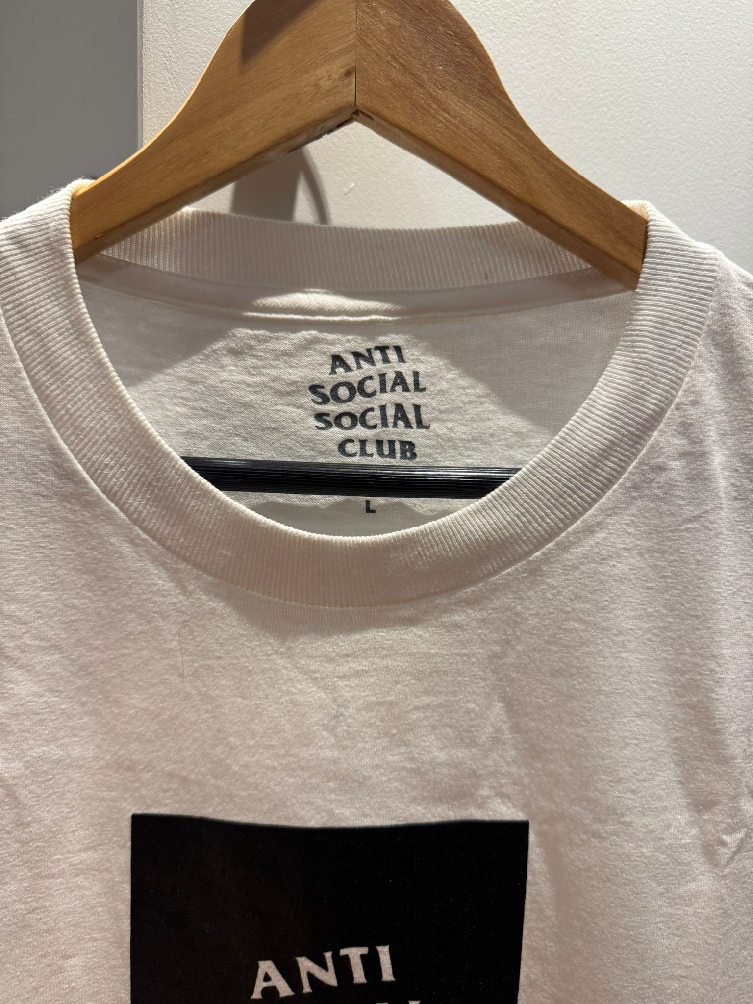 Anti Social Social Club Anti Social Social Club White Box T-Shirt Size US L / EU 52-54 / 3 - 4 Thumbnail