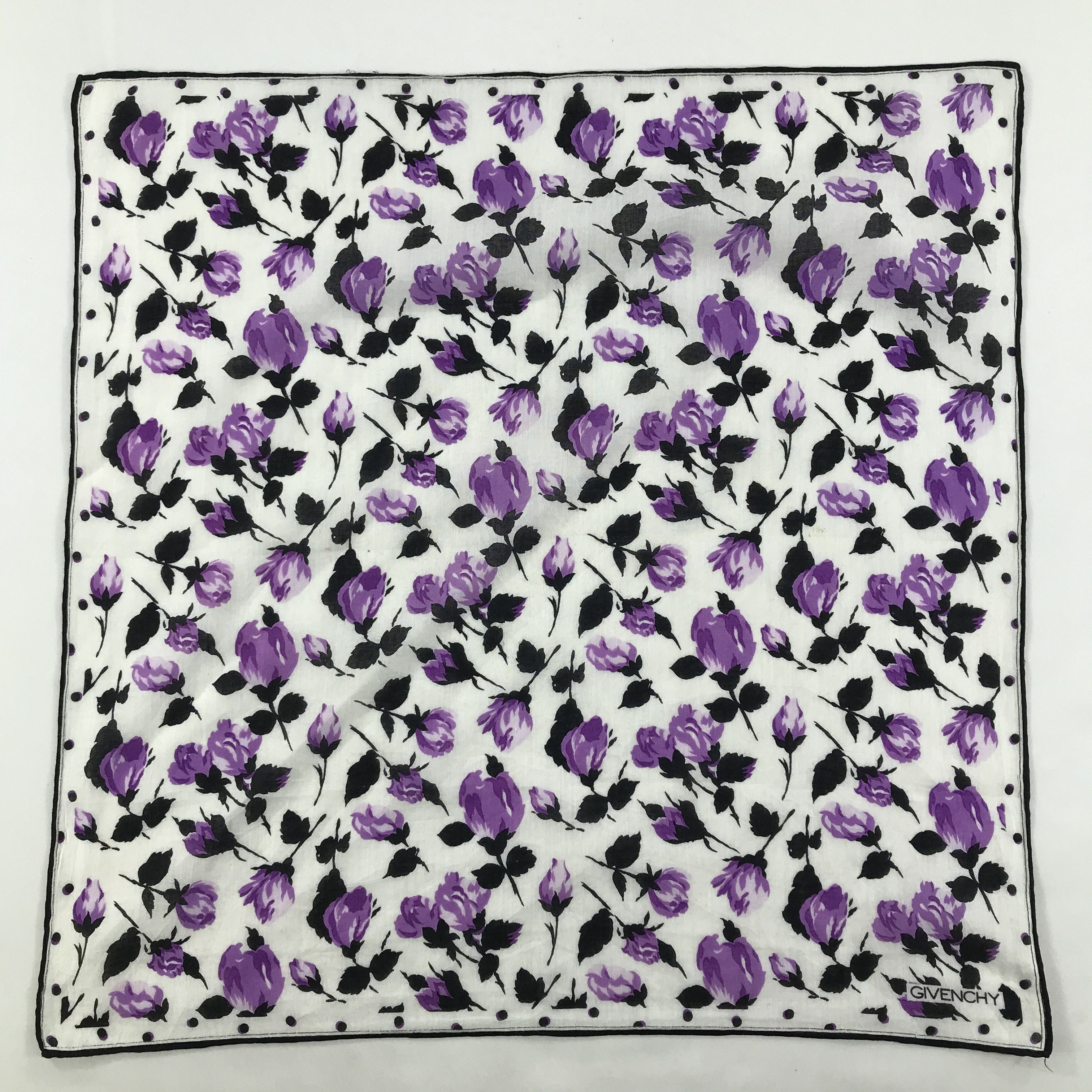 Vintage Givenchy Bandana / Handkerchief / Neckerchief - S1350 Size ONE SIZE - 1 Thumbnail