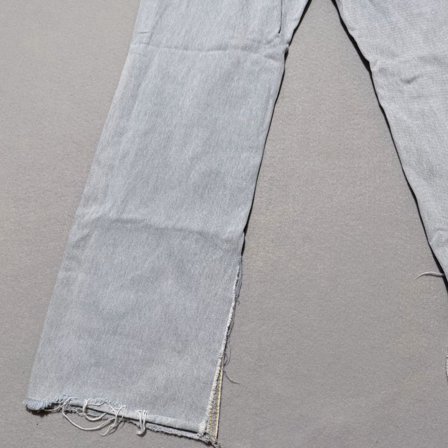 AVEC LES FILLES Avec Les Filles Jeans Womens Light Blue Denim Split Ankle Distressed Frayed - 30 Size 24" / US 00 / IT 34 - 7 Thumbnail