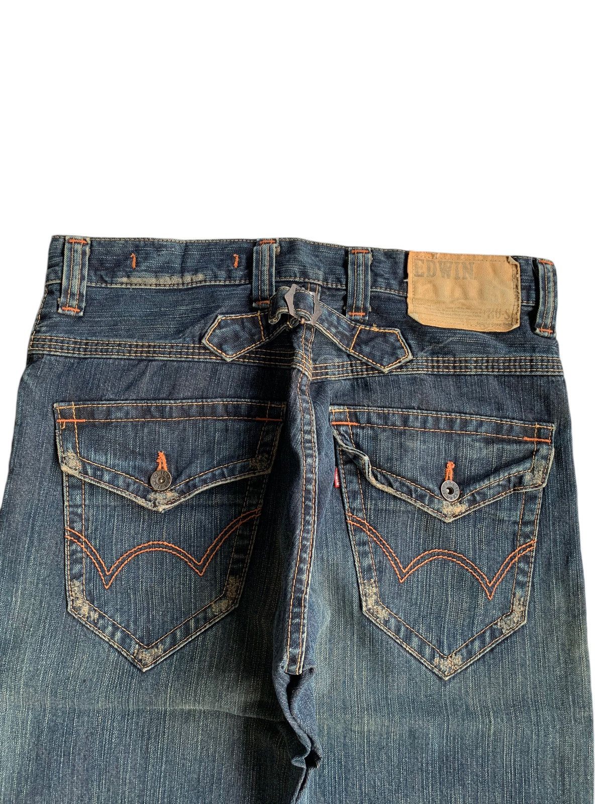 Beauty Beast × Edwin × If Six Was Nine EDWIN XVS PUNK STYLE RUSTY MUDMAX DISTRESSED DENIM☠️🎌 Size US 32 / EU 48 - 9 Thumbnail